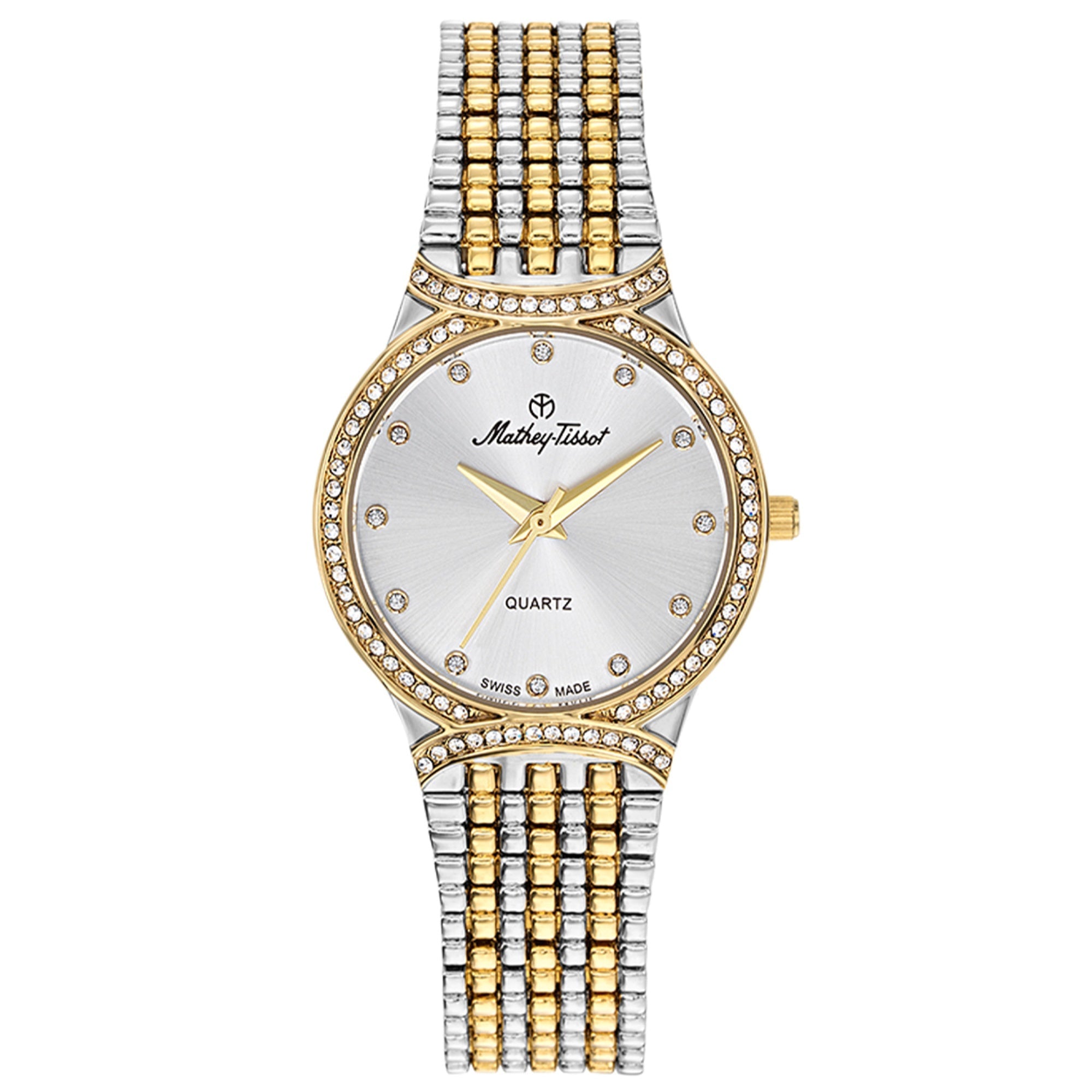 Mathey-Tissot Quartz Classic Silver Dial Women's Watch D2681BI