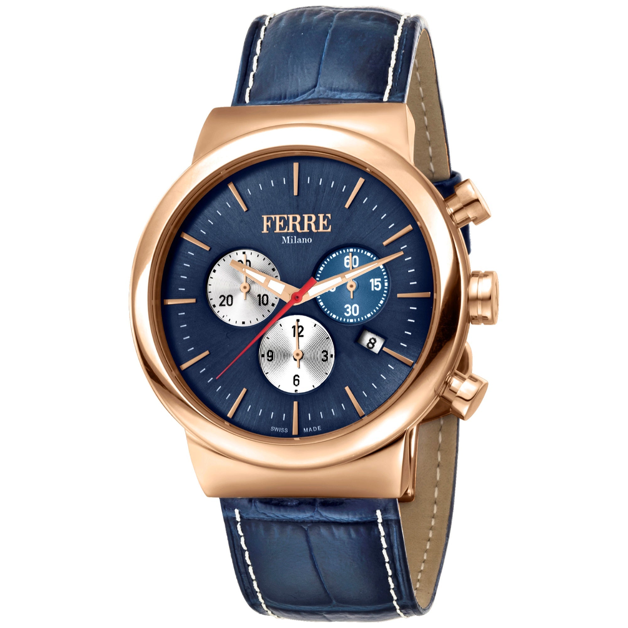Ferre Milano Quartz Classic Blue Dial Men's Watch FM1G106L0031