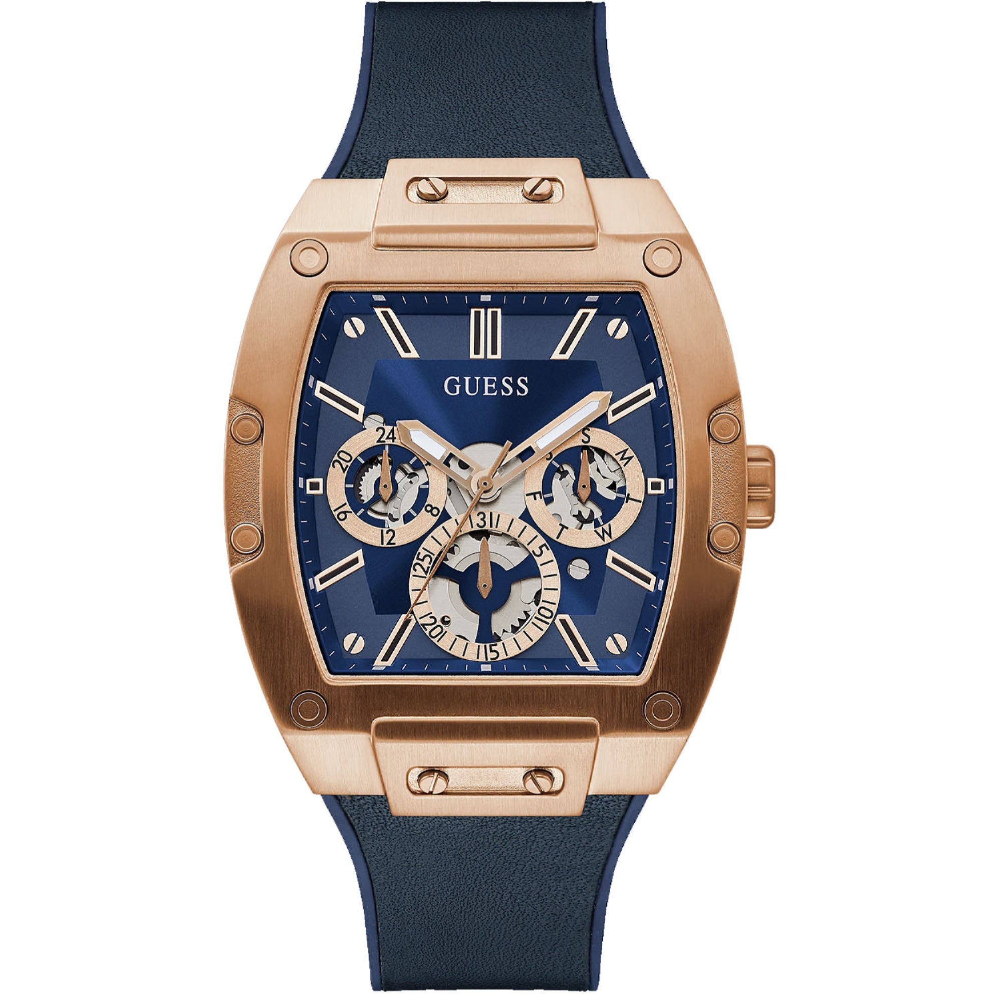 Guess Quartz Classic Blue Dial Men's Watch GW0202G4
