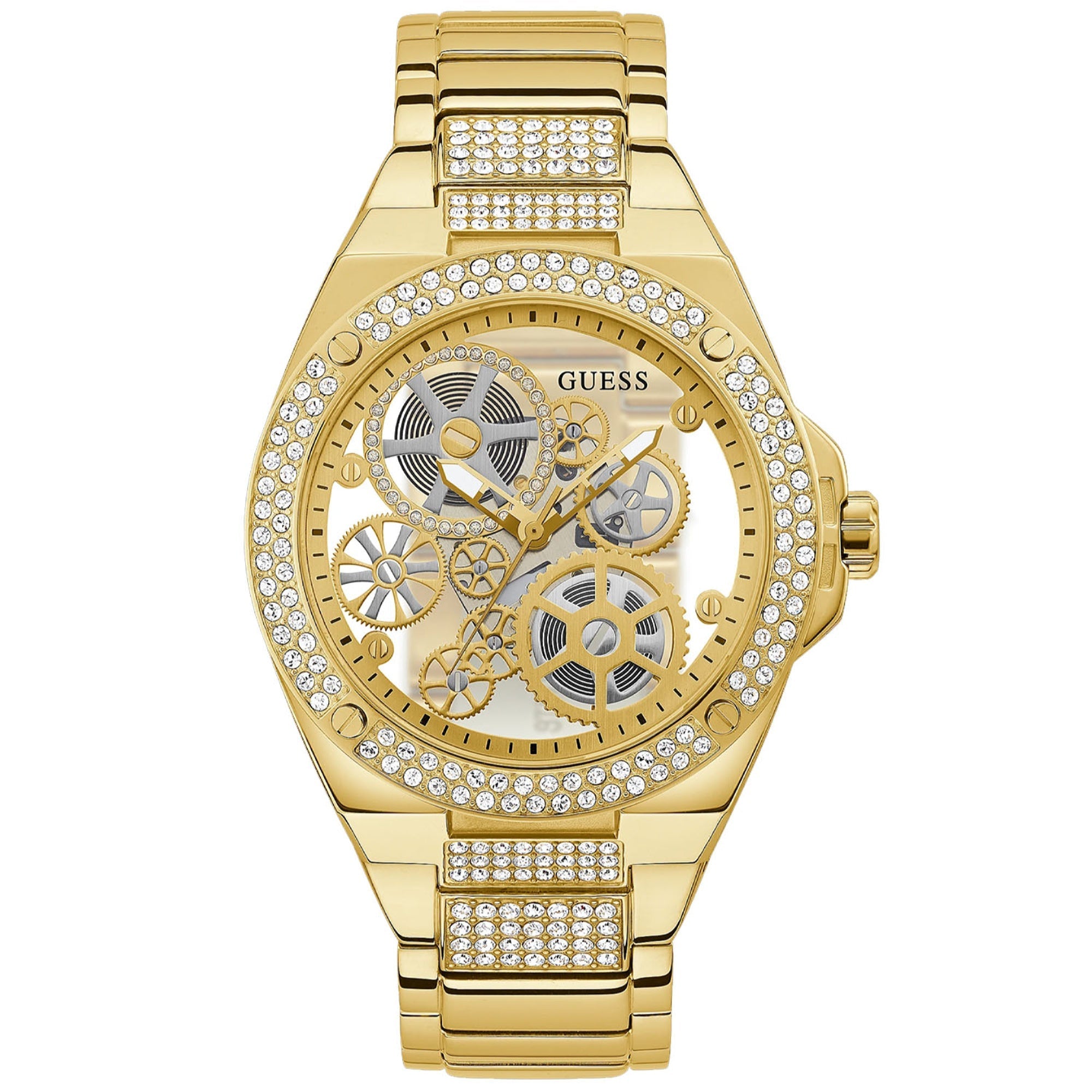 Guess Quartz Classic Gold Dial Men's Watch GW0323G2