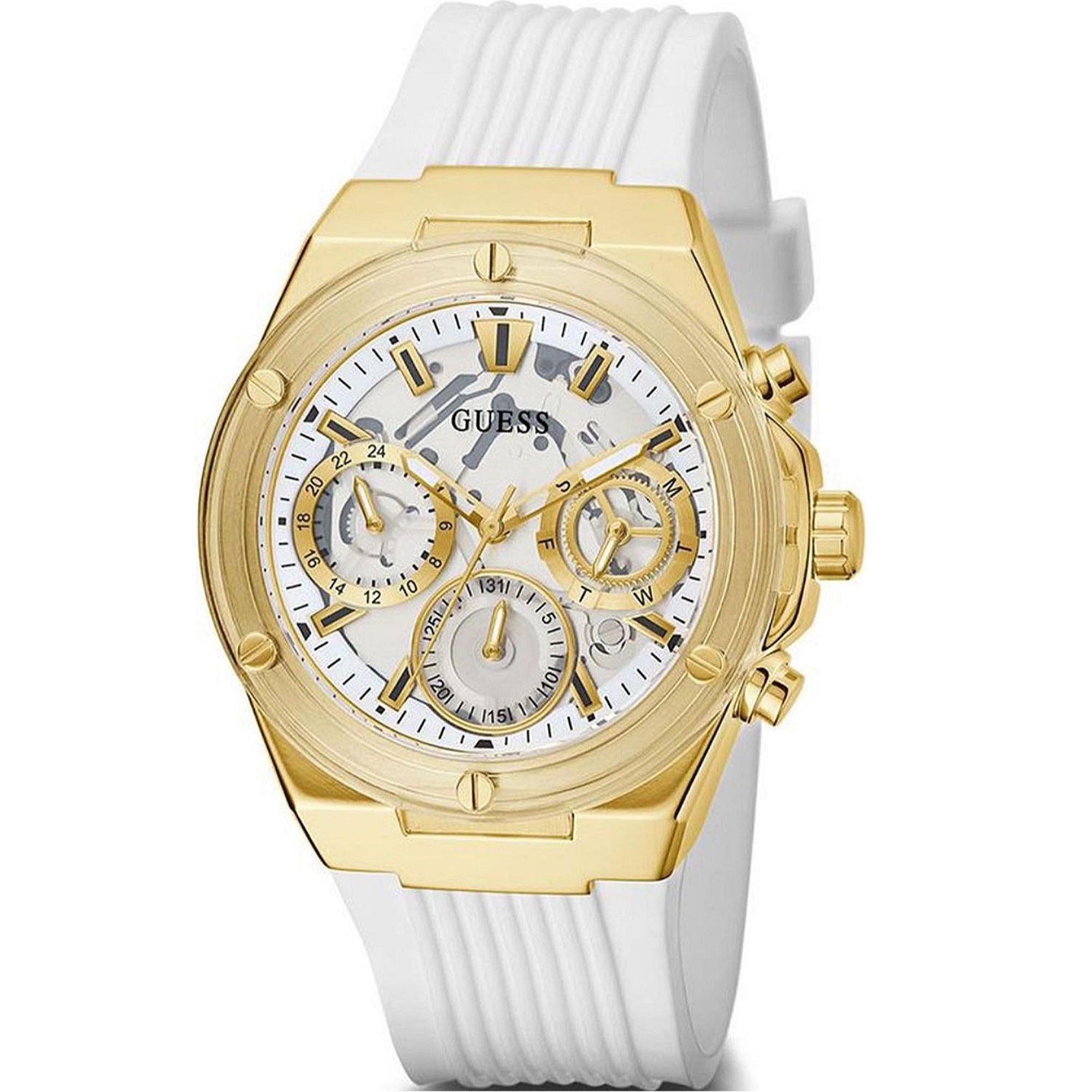 Guess Quartz Classic White Dial Women's Watch GW0409L2