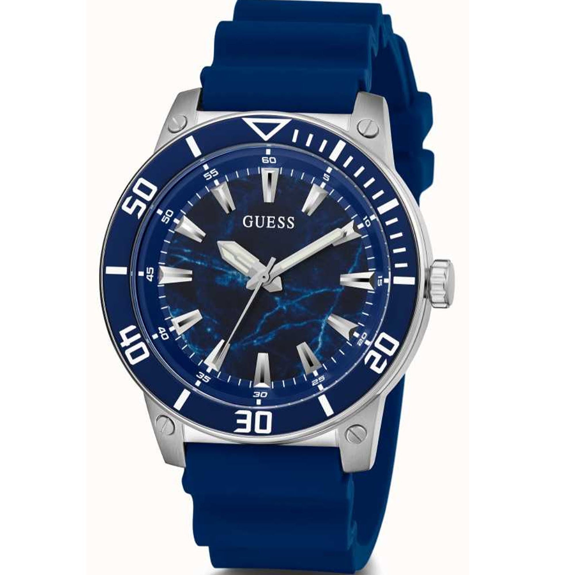 Guess Quartz Classic Blue Dial Men's Watch GW0420G1