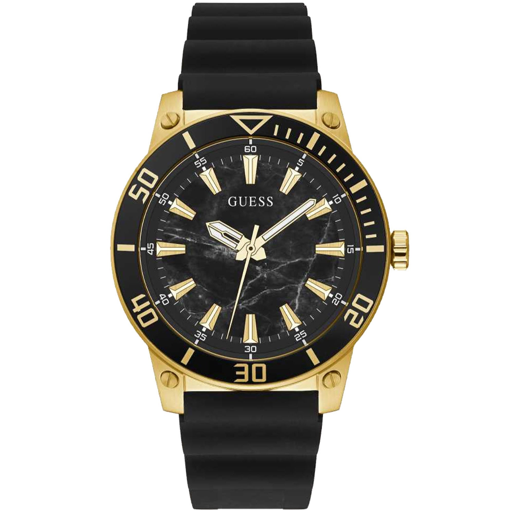 Guess Quartz Classic Black Dial Men's Watch GW0420G2