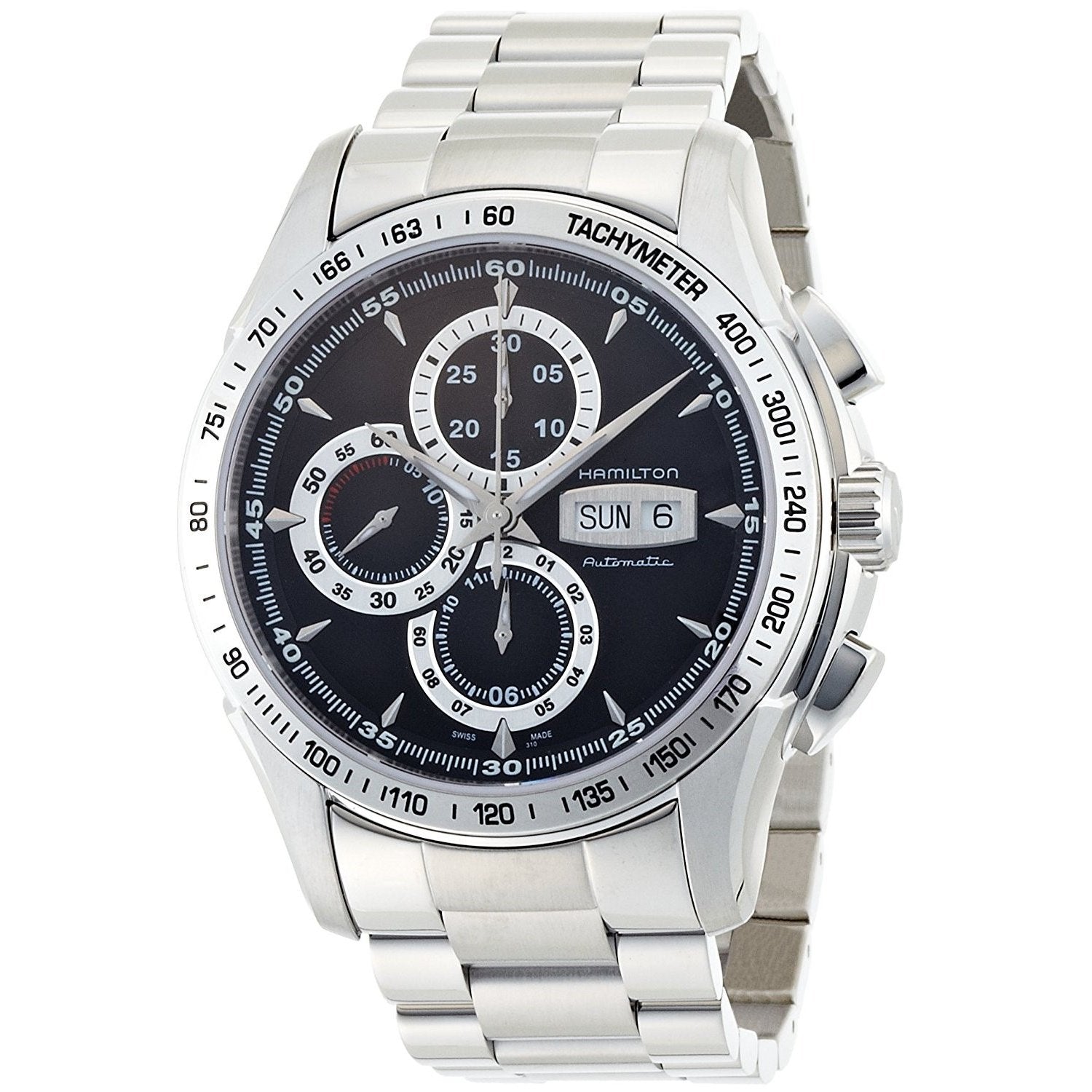 Hamilton Lord Automatic Chronograph Automatic Black Dial Men's Watch H32816131