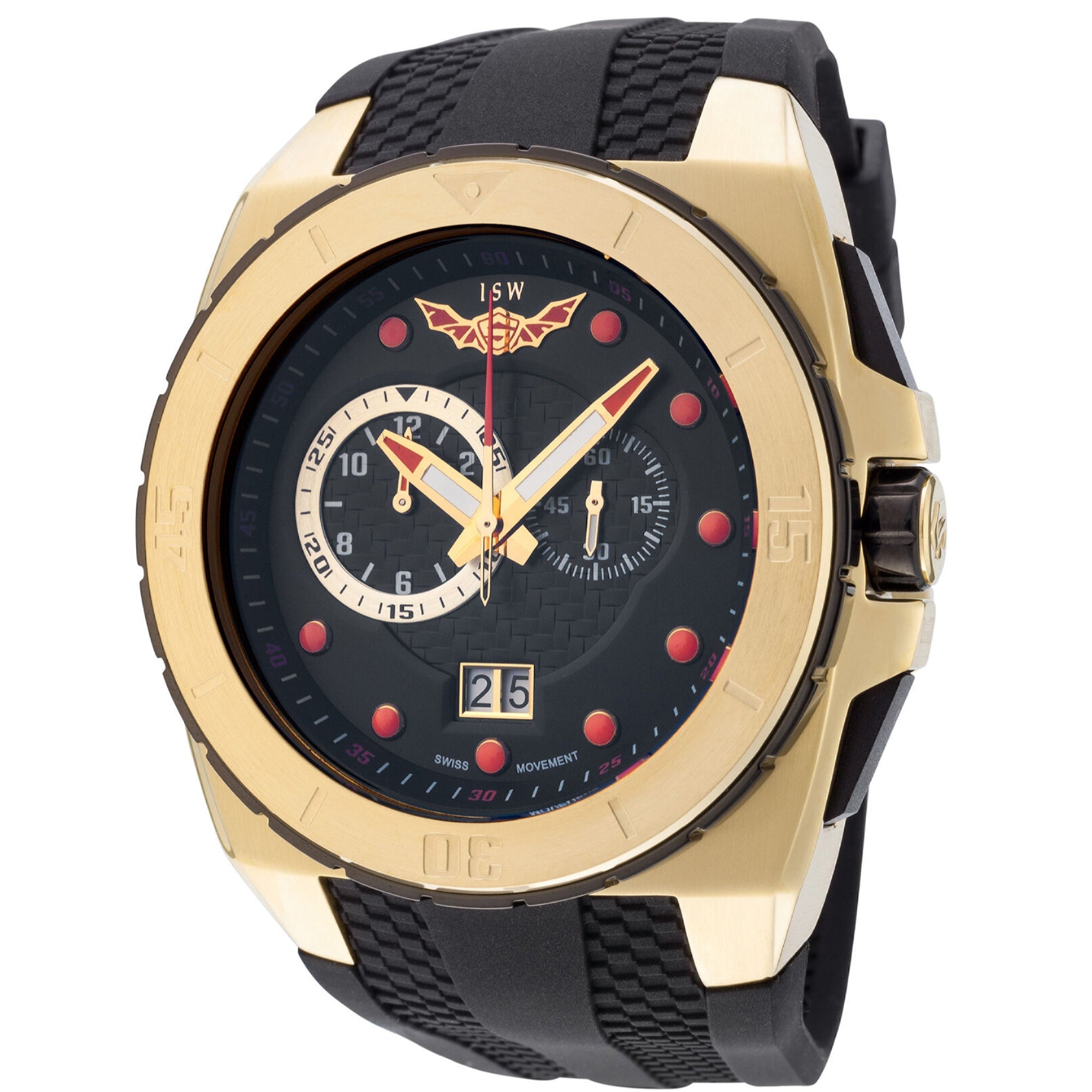 ISW Quartz Classic Black Dial Men's Watch ISW-1009-03