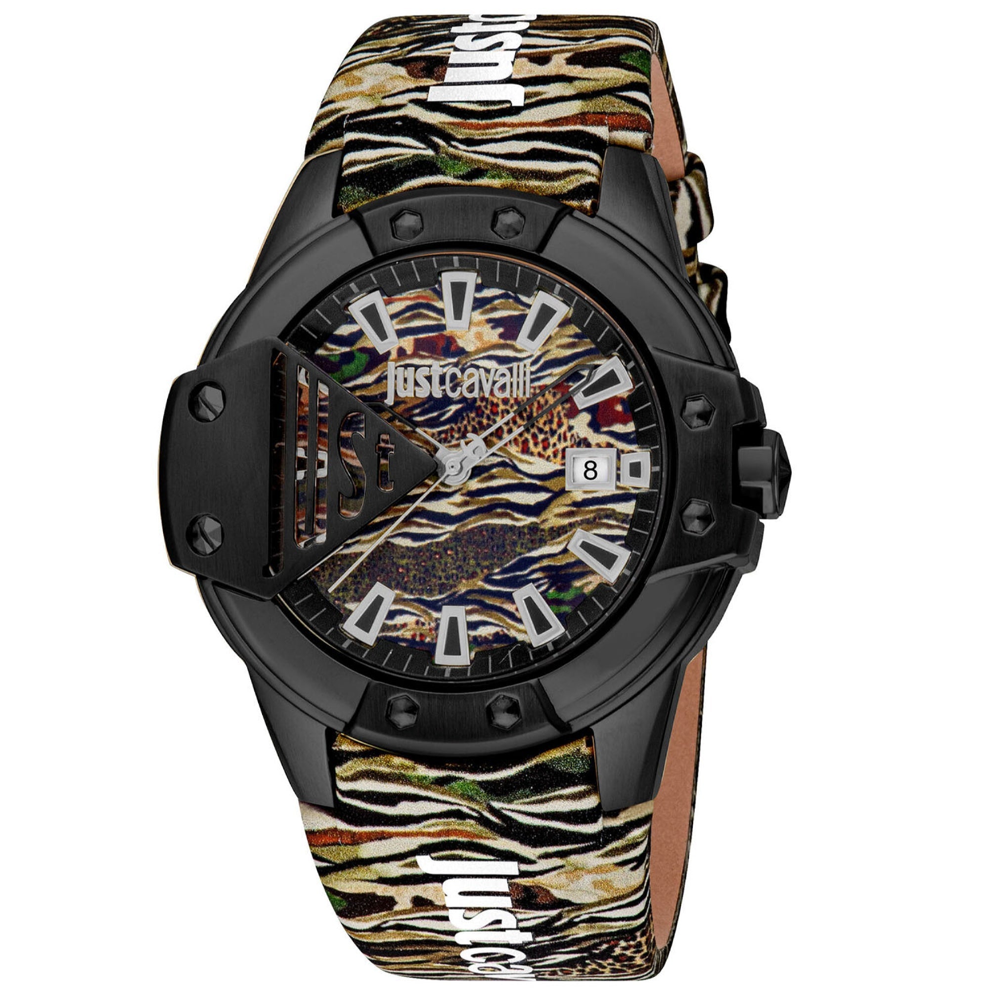 Just Cavalli Quartz Scudo Black Dial Women's Watch JC1G260L0065