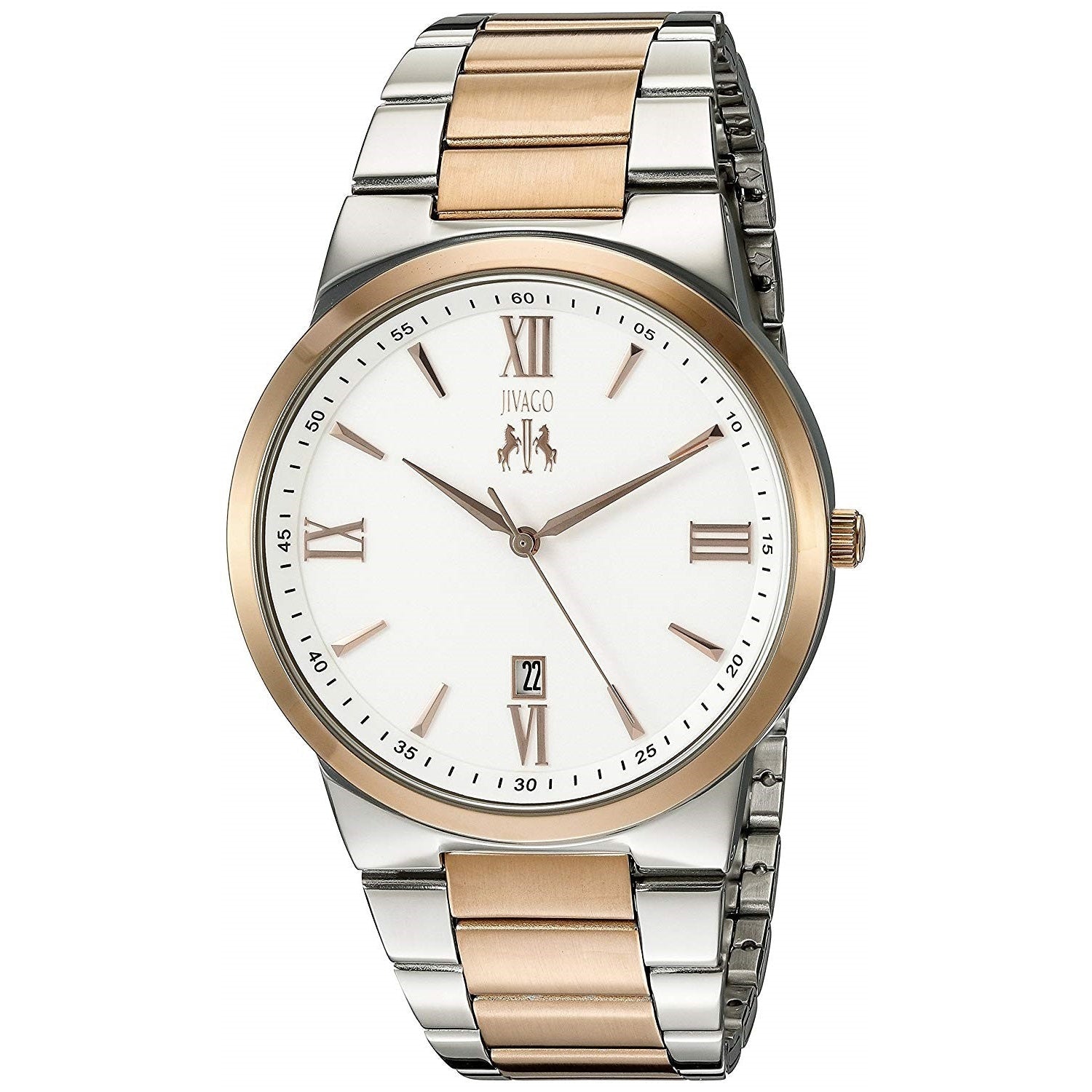 Jivago Clarity Quartz Silver Dial Men's Watch JV3514