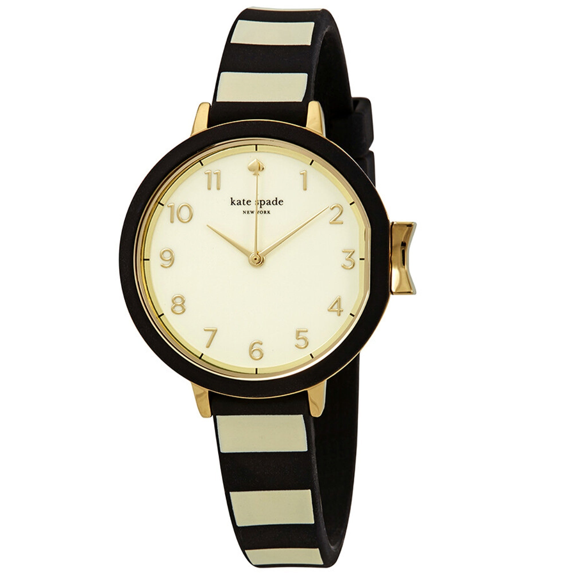 Kate Spade Quartz Park Row Gold Dial Women's Watch KSW1313