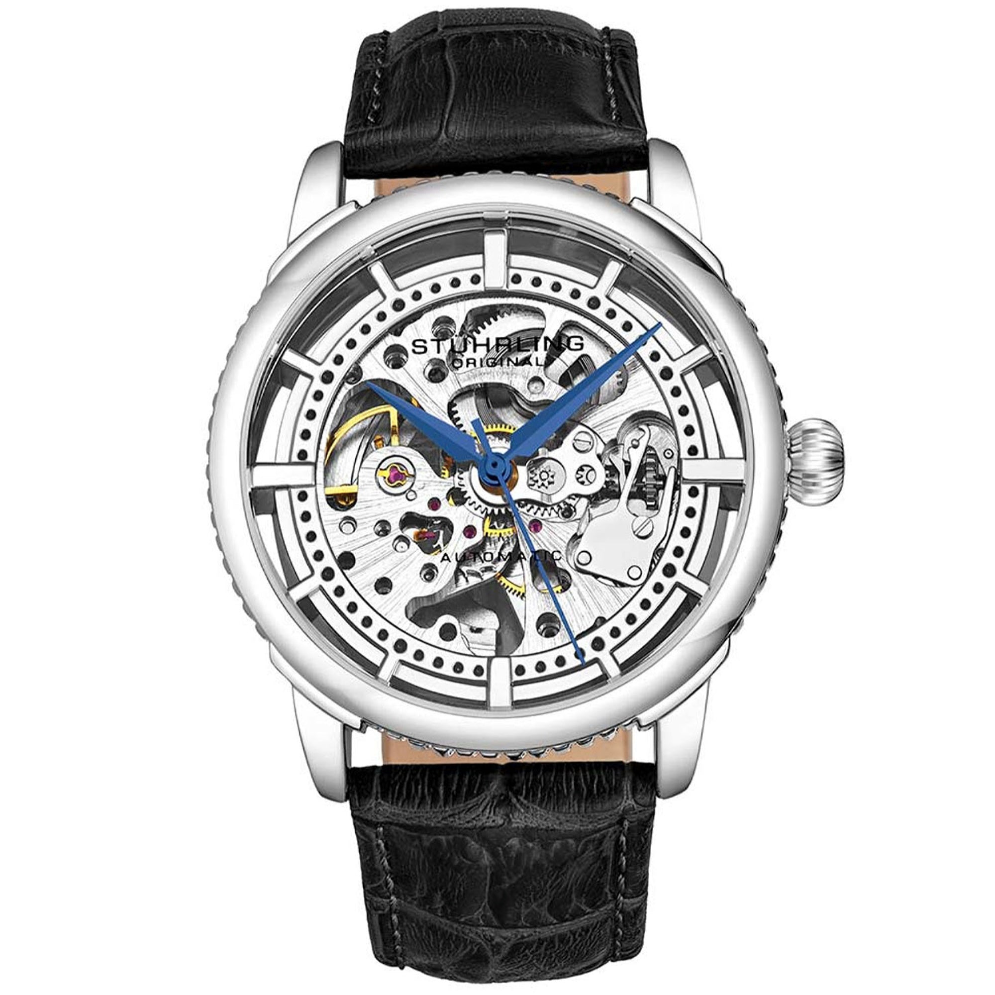 Stuhrling Automatic Classic Silver Dial Men's Watch M12650