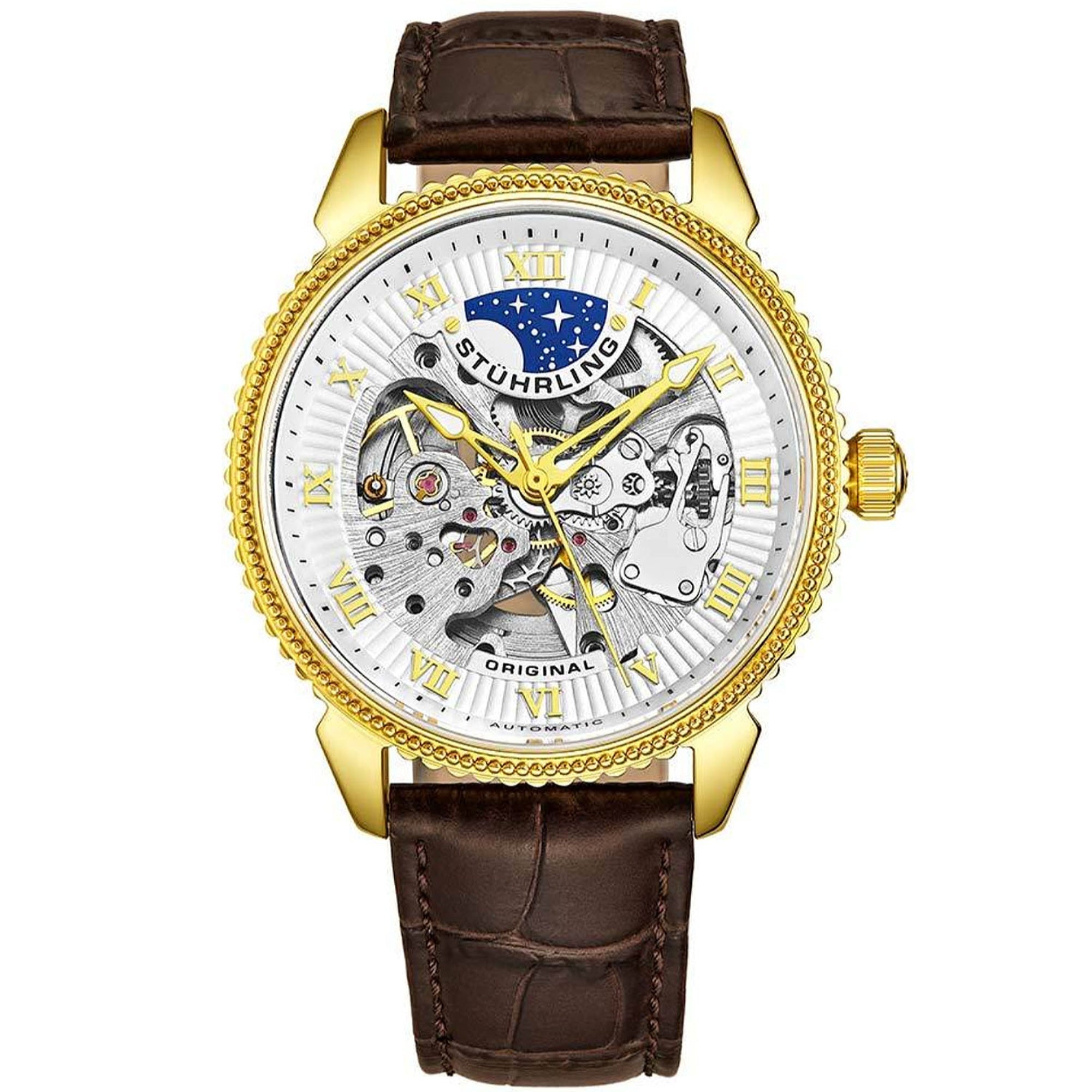 Stuhrling Automatic Classic Silver Dial Men's Watch M12660