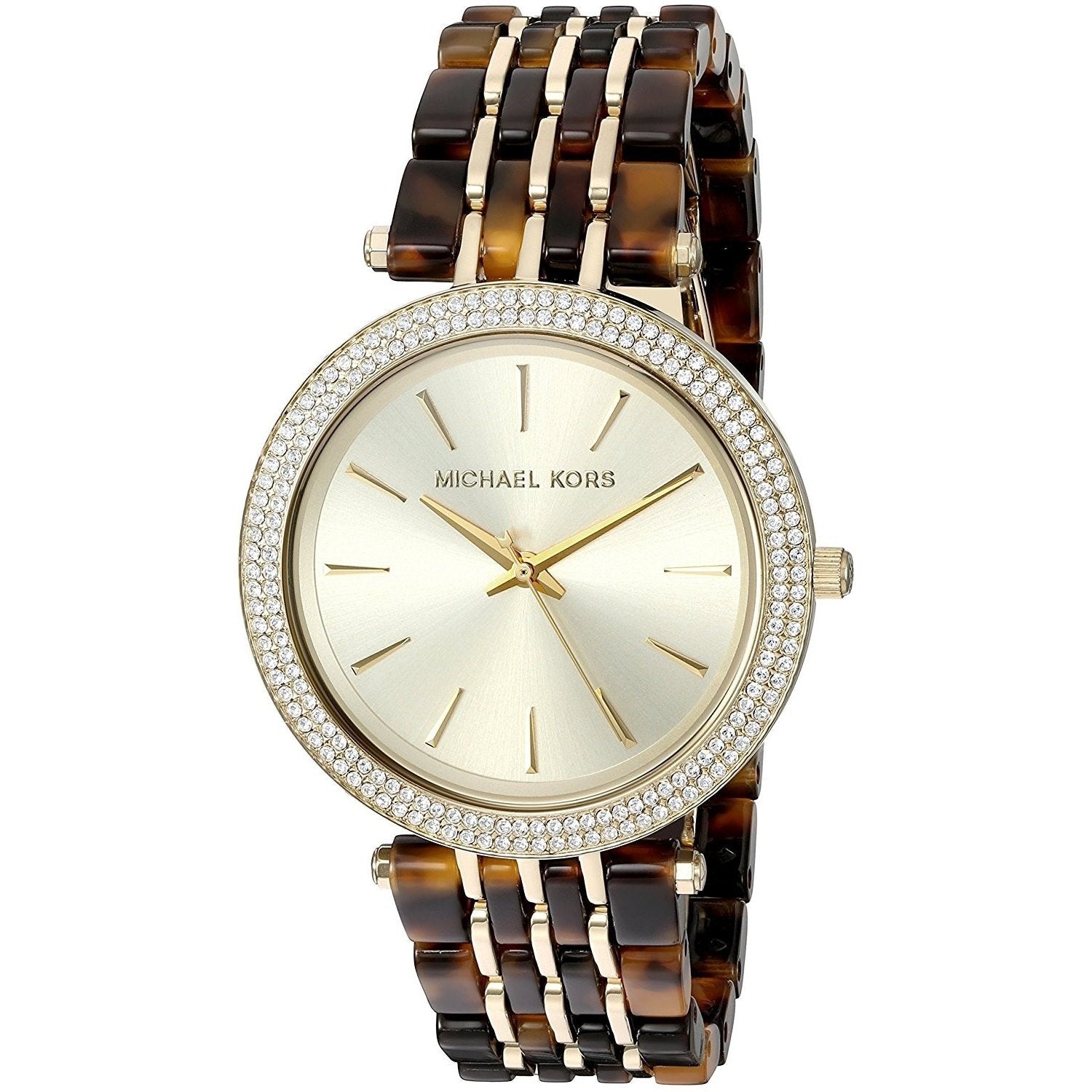 Michael Kors Darci Quartz Crystal Gold-Tone Dial Women's Watch MK4326