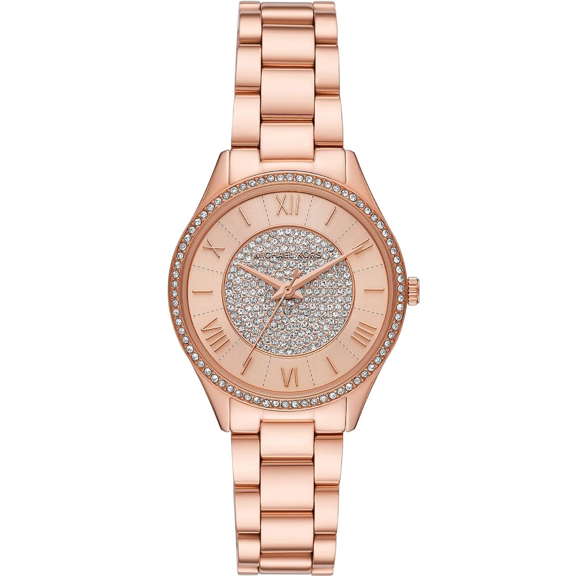 Michael Kors Quartz Lauryn Rose Gold Dial Women's Watch MK4736