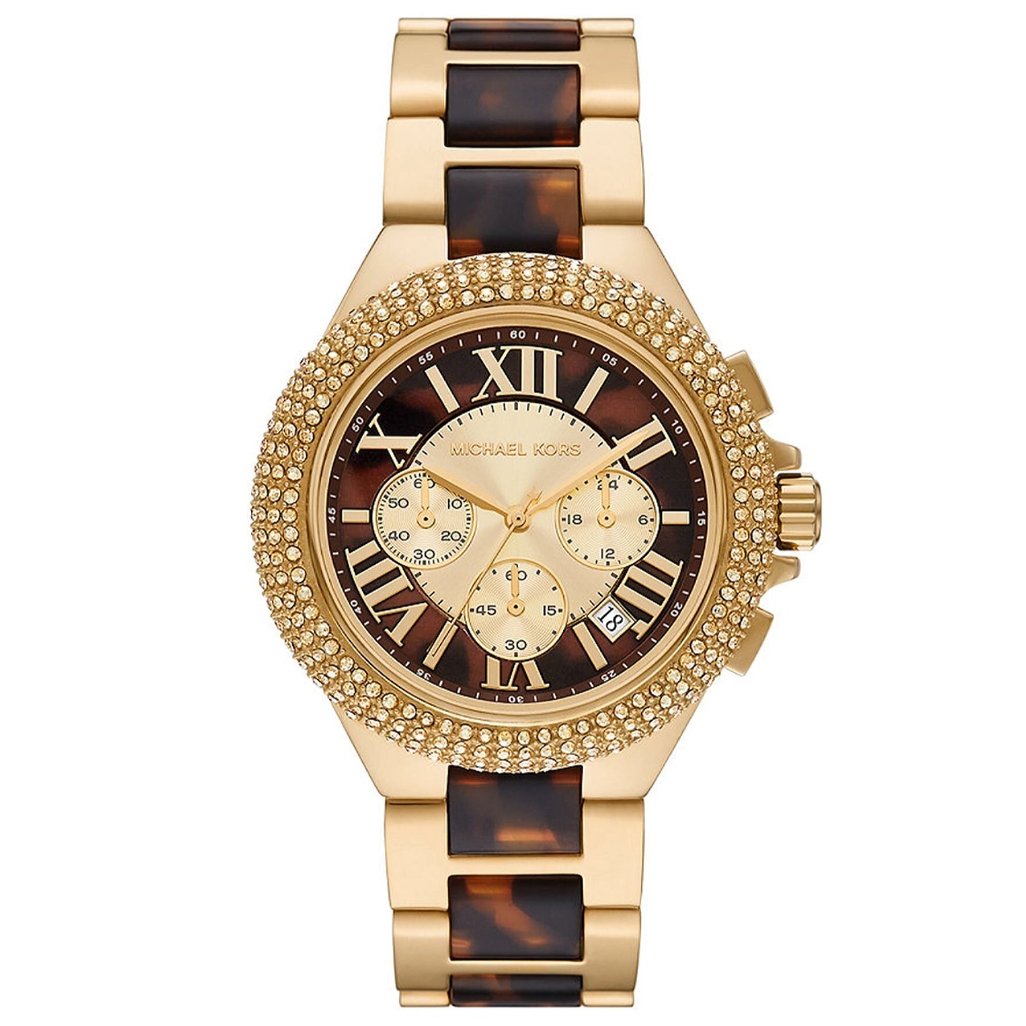 Michael Kors Quartz Camille Gold Dial Women's Watch MK7269