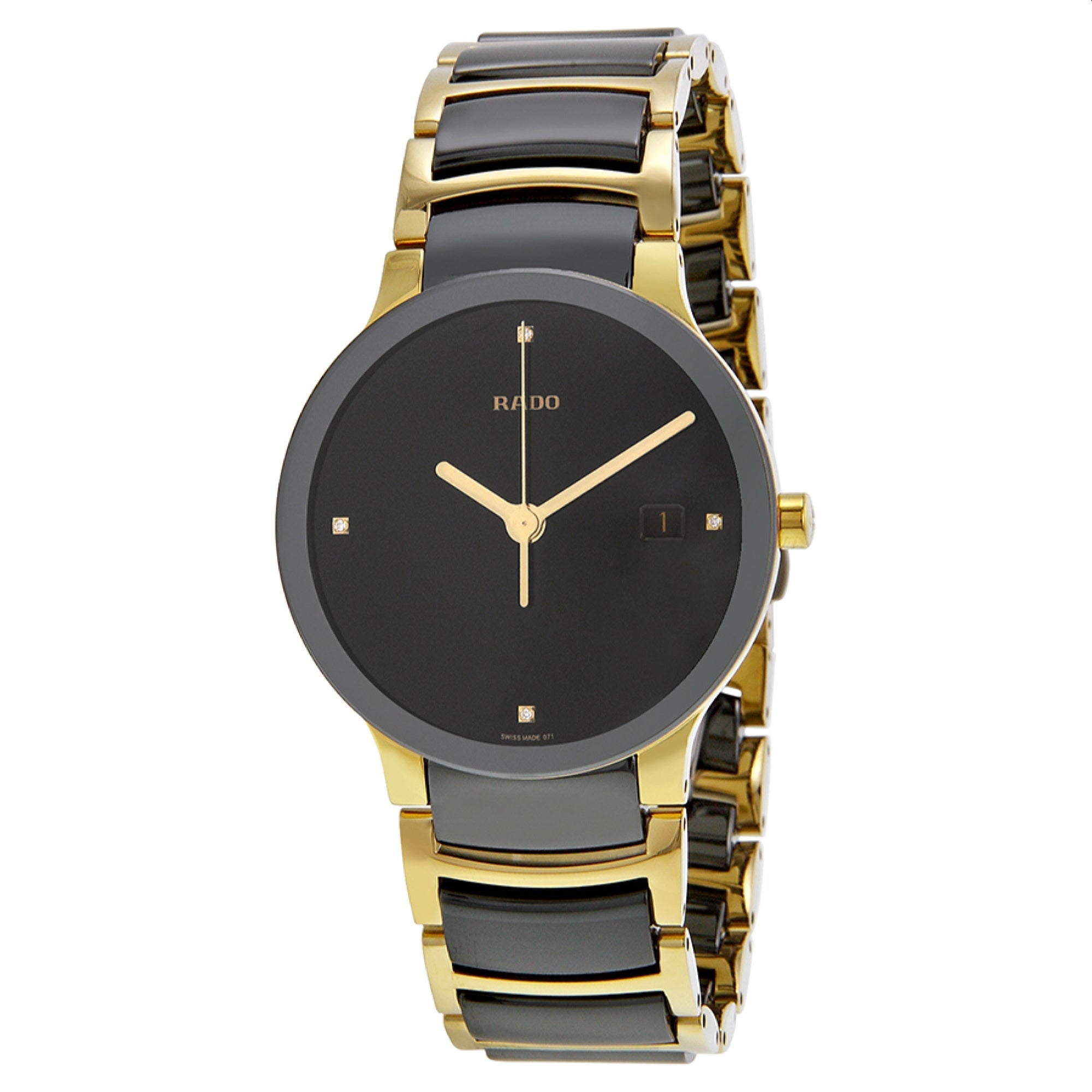 Rado Centrix Quartz Black Dial Men's Watch R30929712