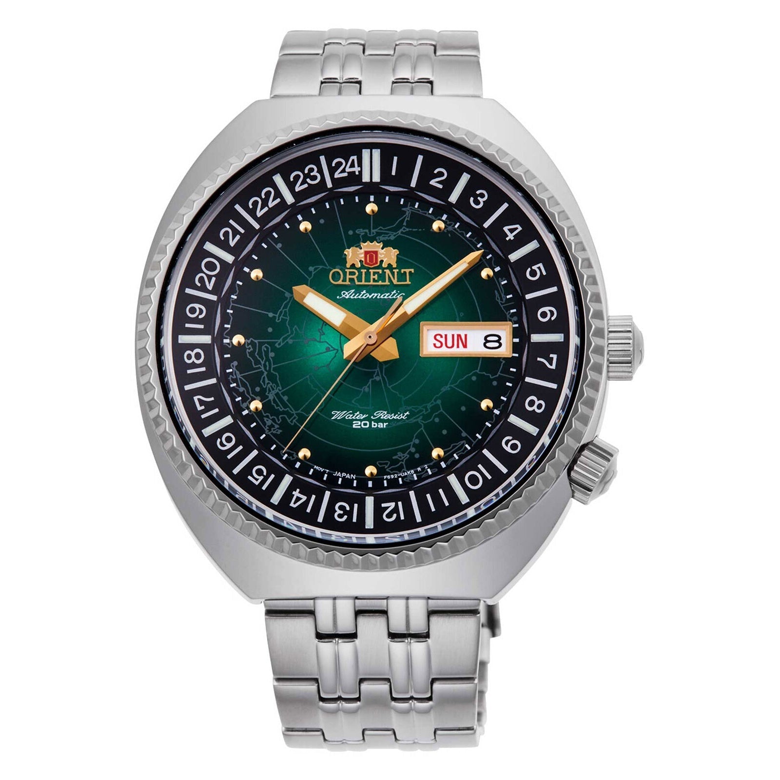 Orient Automatic Green Dial Men's Watch RA-AA0E02E19B