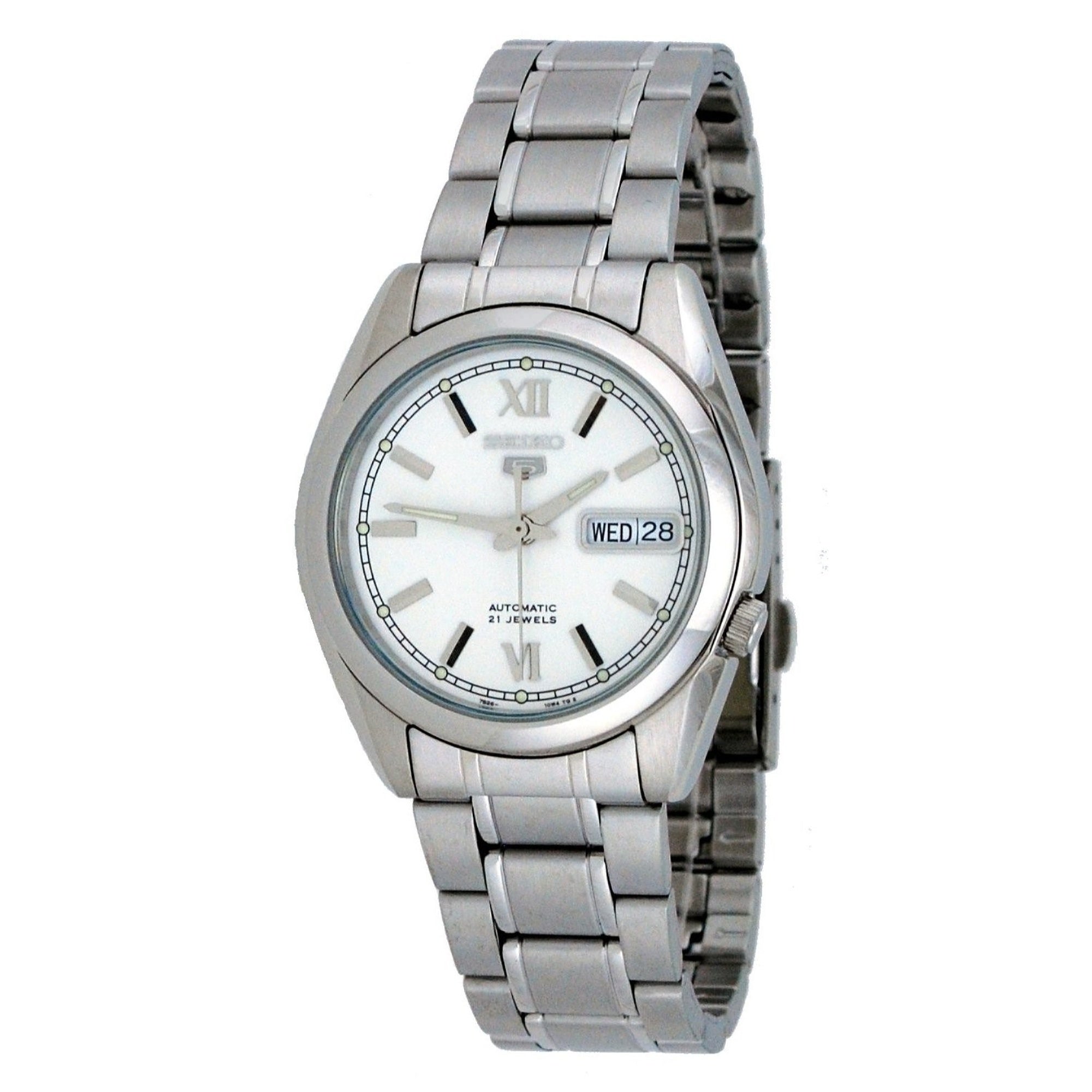 Seiko Seiko 5 Automatic Silver Dial Men's Watch SNKL51