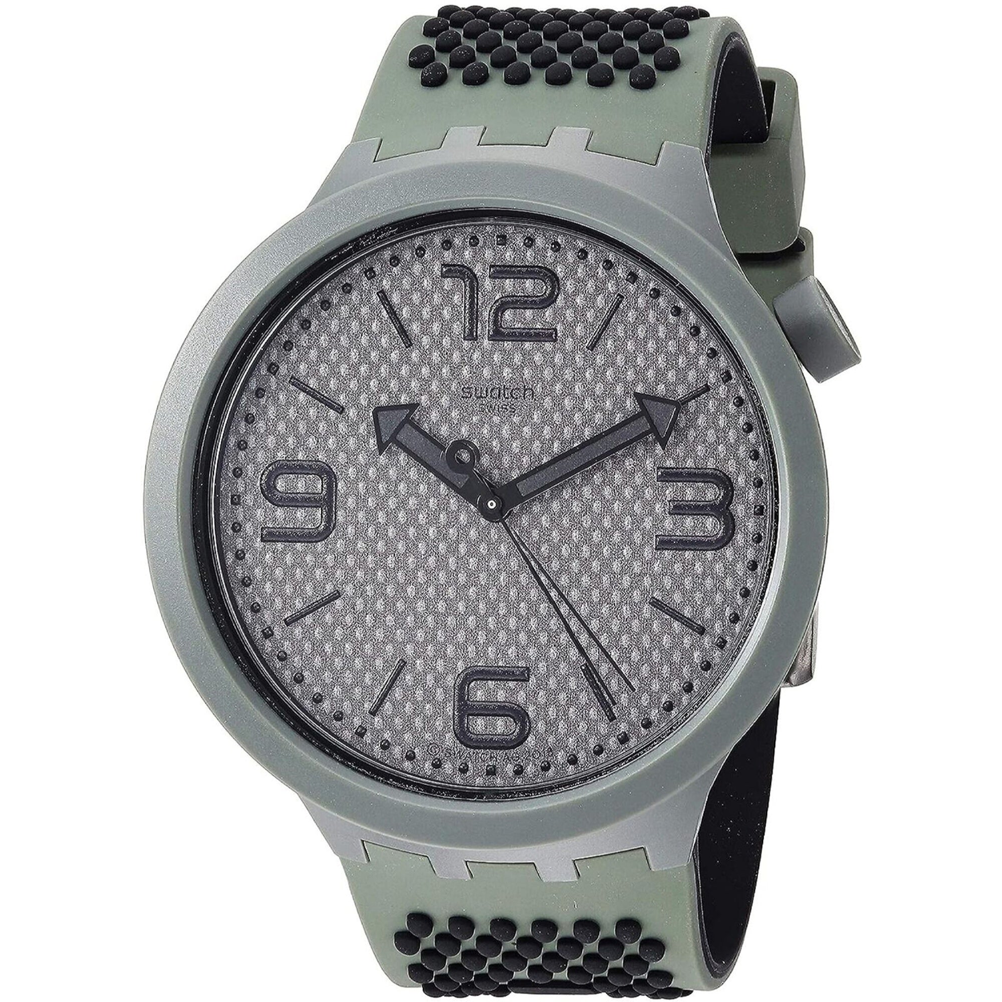 Swatch Quartz Big Bold Grey Dial Men's Watch SO27M100