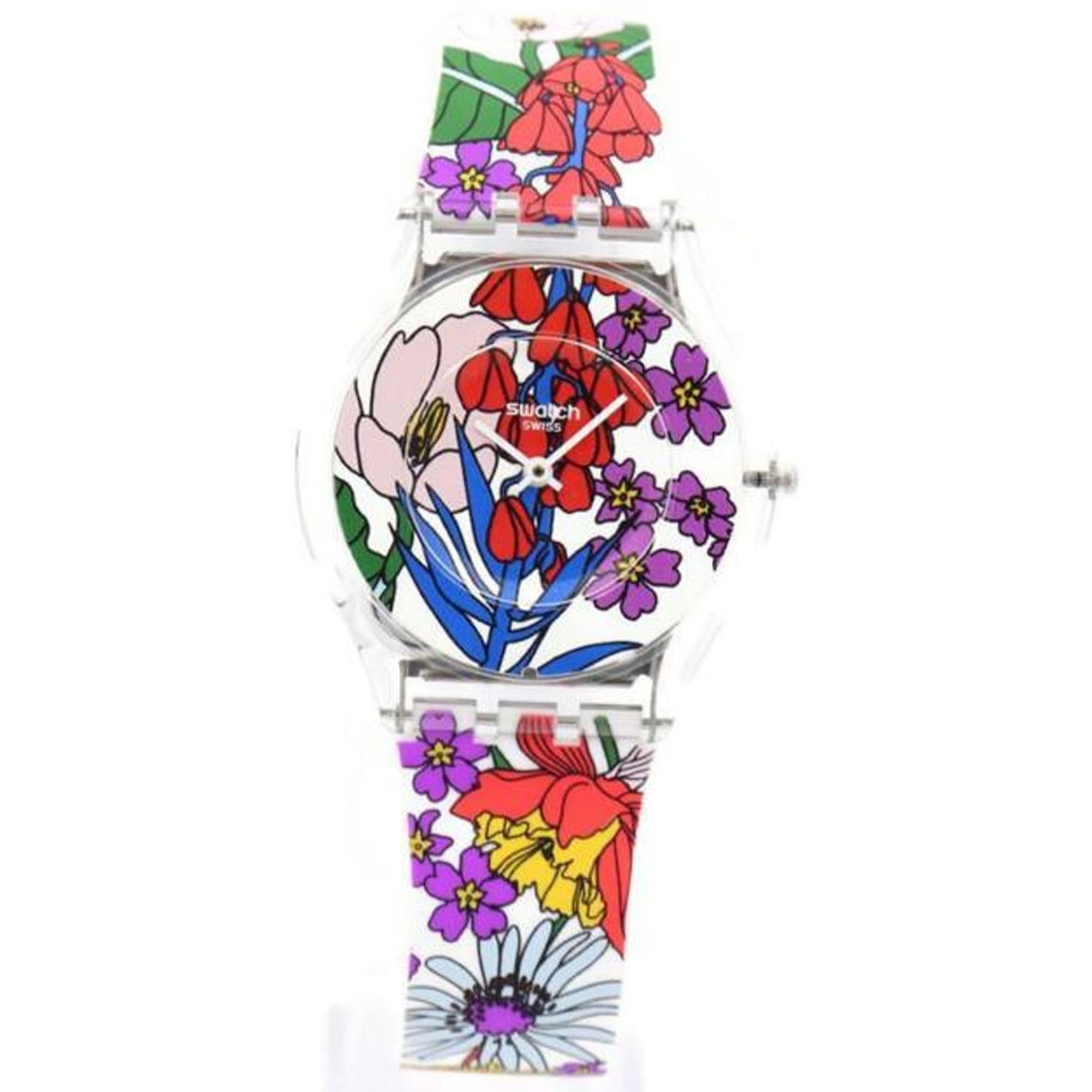 Swatch Quartz Botanical Paradise Multicolor Dial Women's Watch SSO8K110