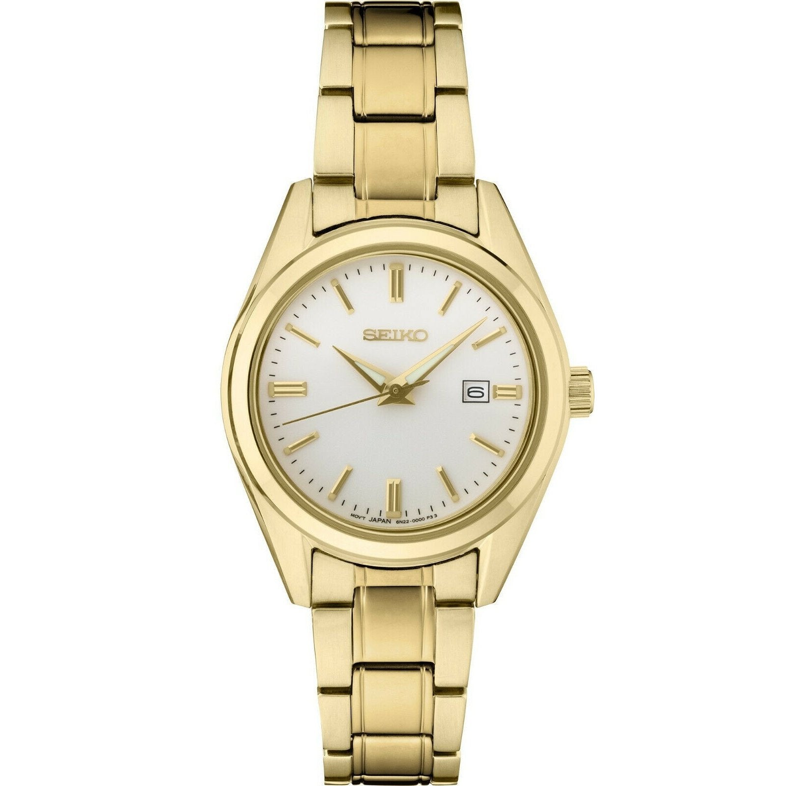 Seiko Essentials Quartz Silver Dial Women's Watch SUR632