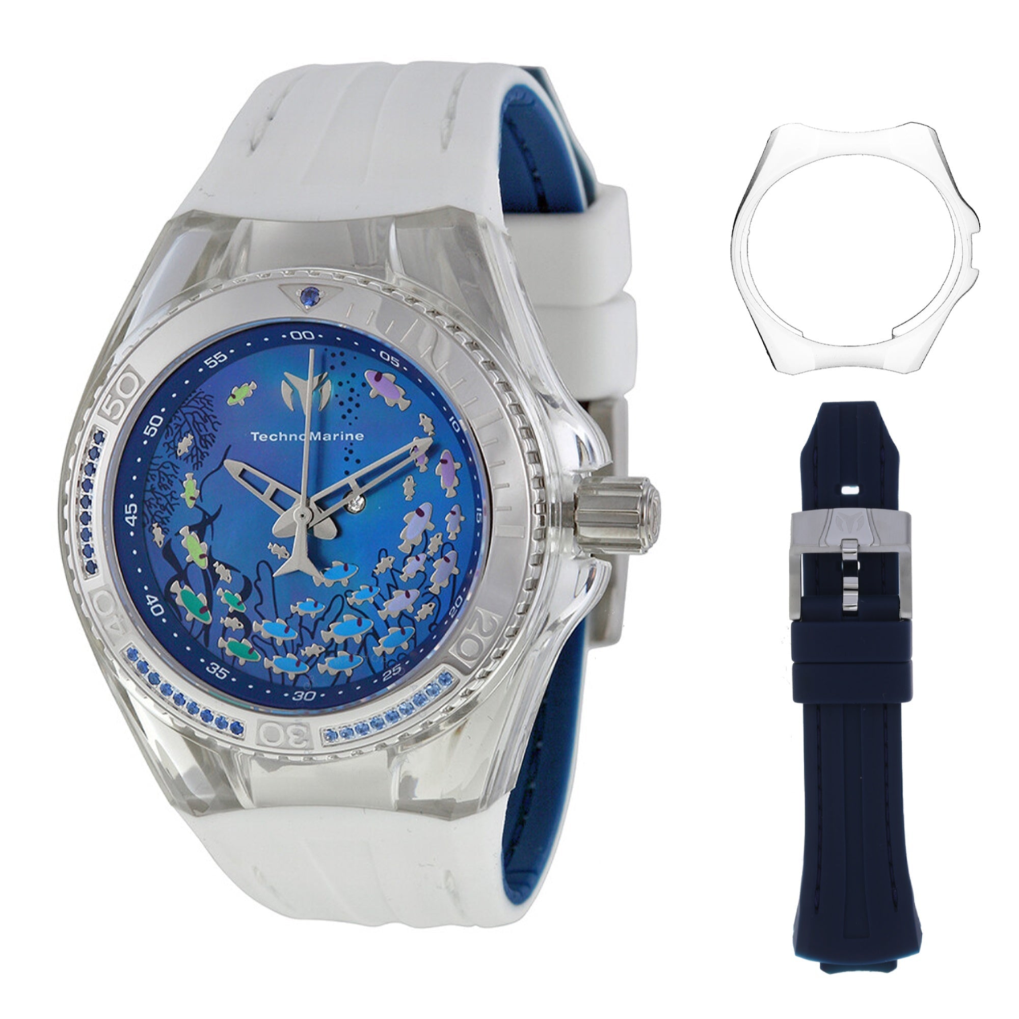 Technomarine Quartz Cruise Blue Dial Women's Watch TM-113010