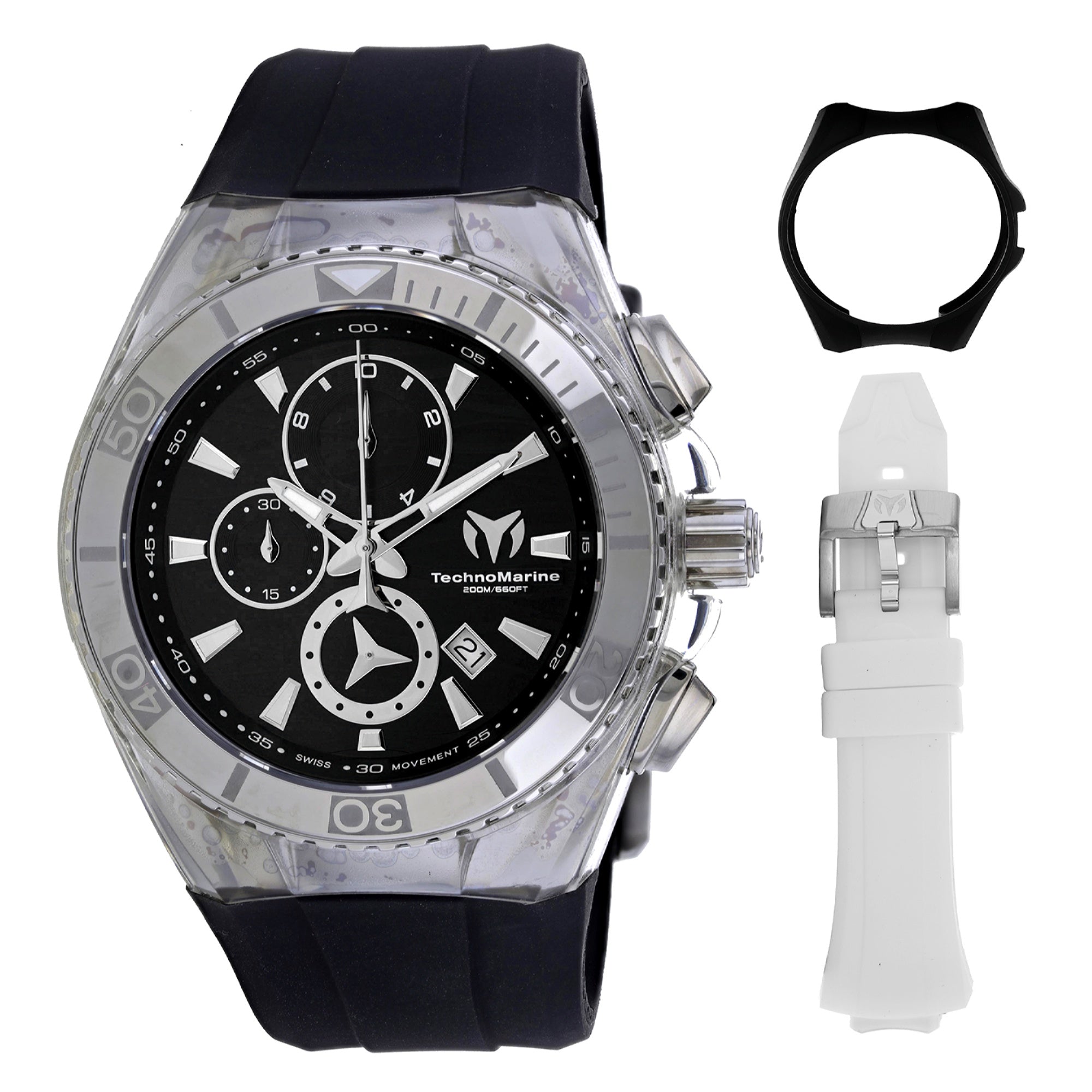 Technomarine Quartz Cruise Black Dial Men's Watch TM-114034