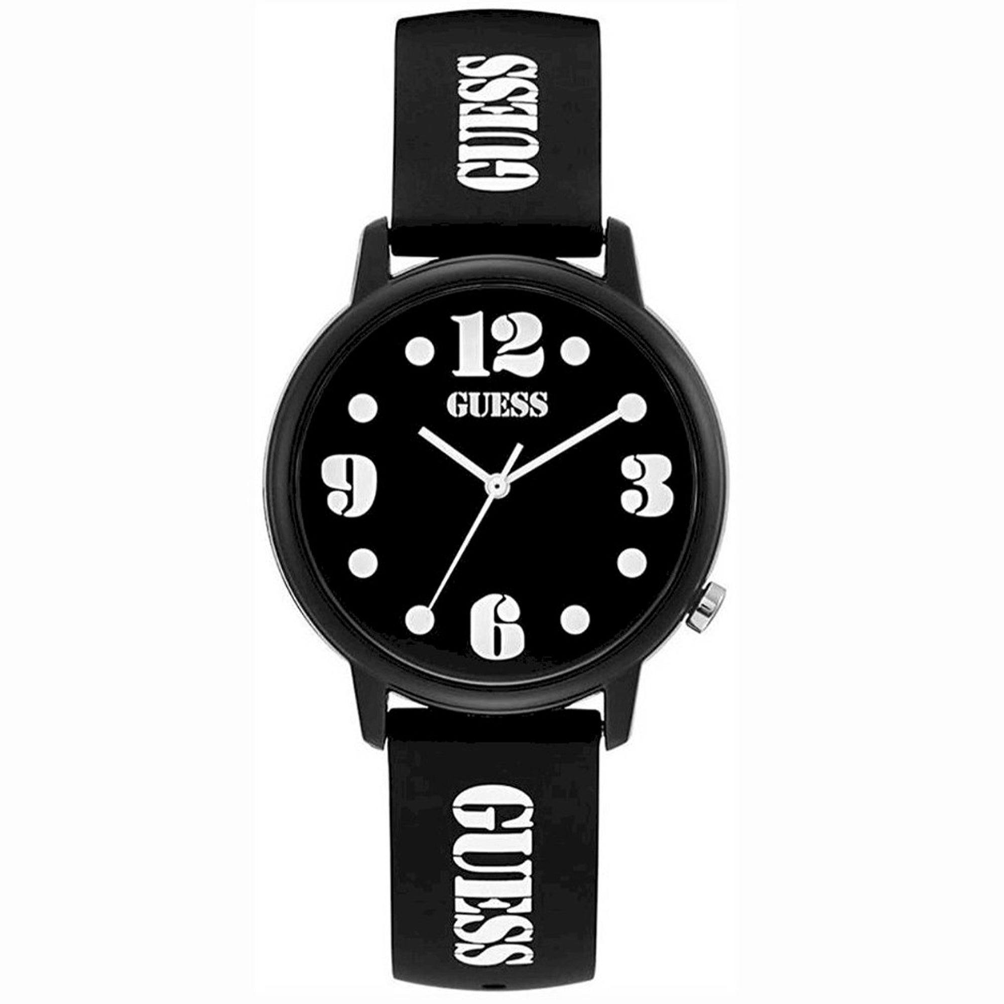 Guess Quartz Classic Black Dial Men's Watch V1042M3