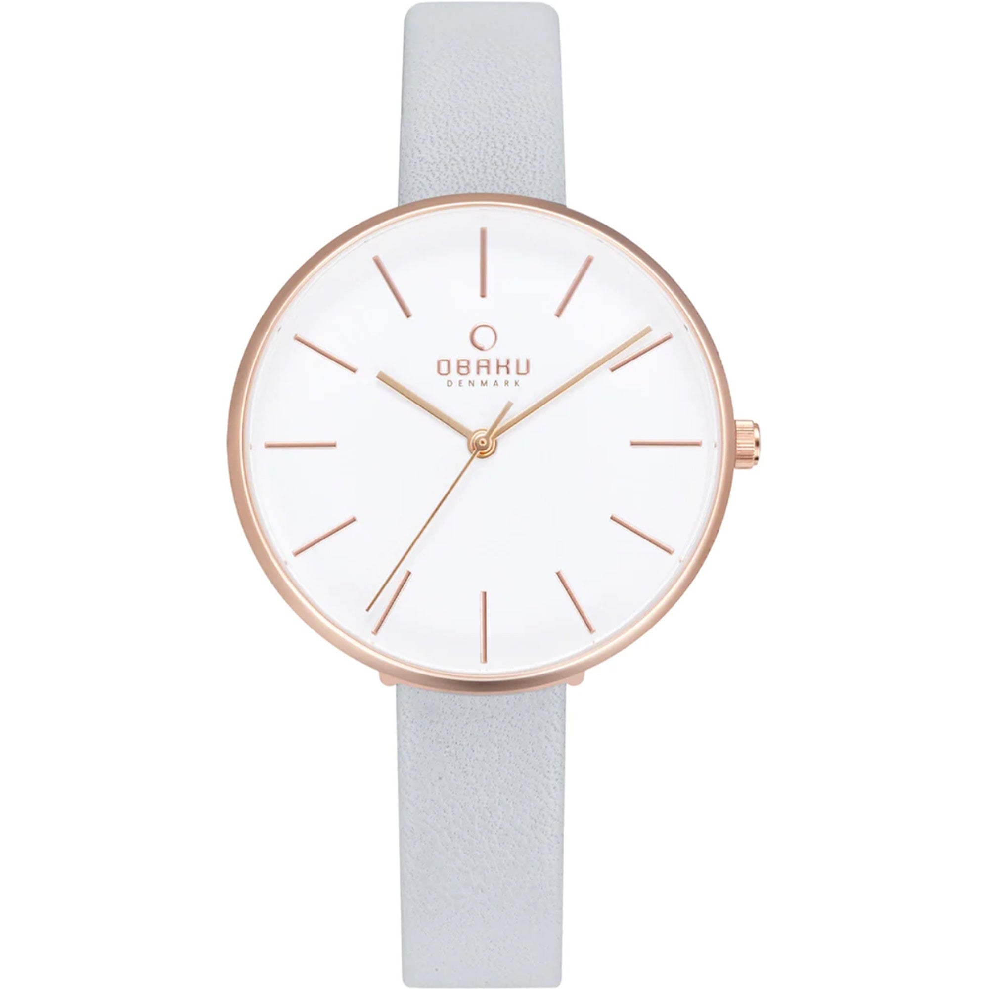 Obaku Quartz Viol White Dial Women's Watch V211LXVIRL