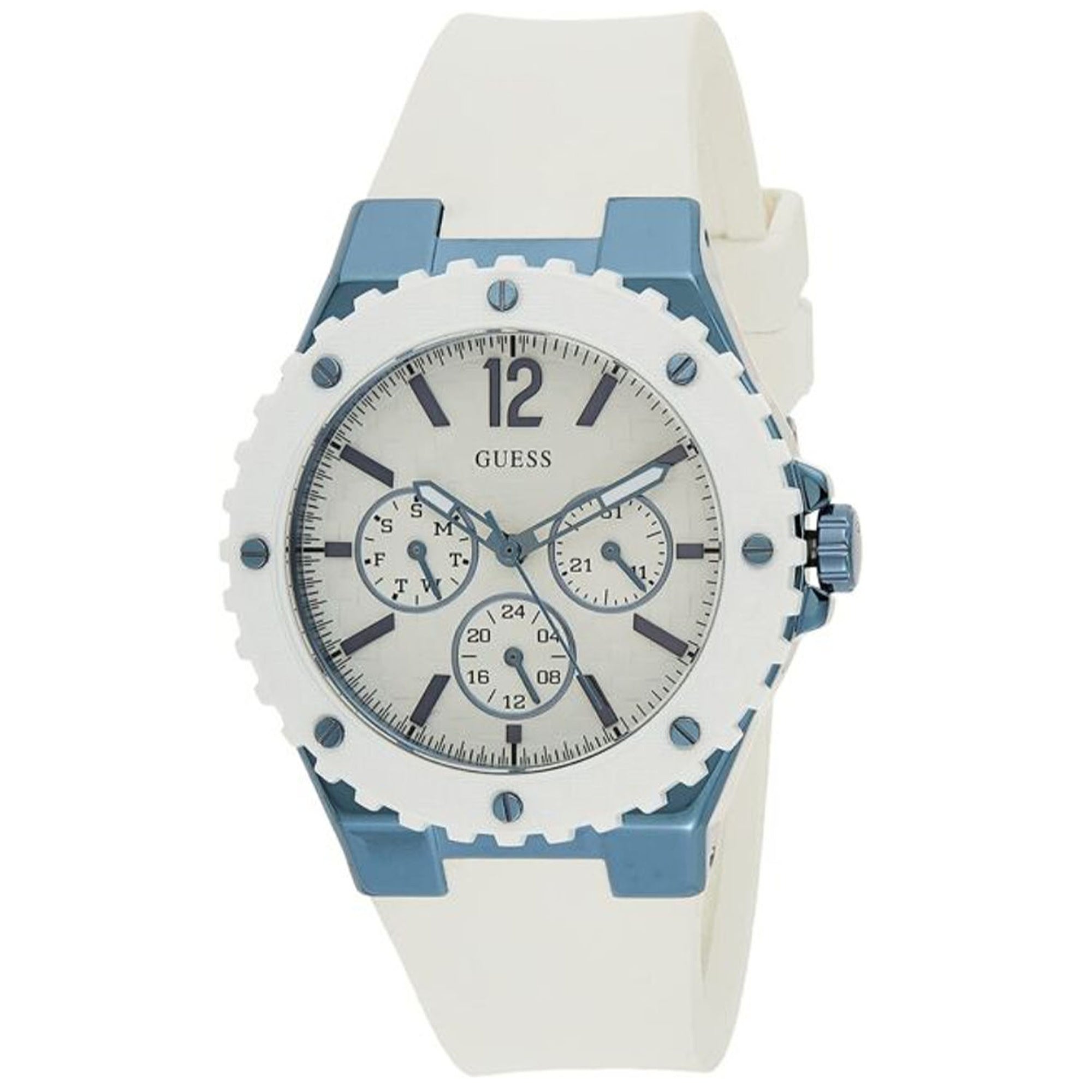 Guess Quartz Overdrive White Dial Women's Watch W0149L6