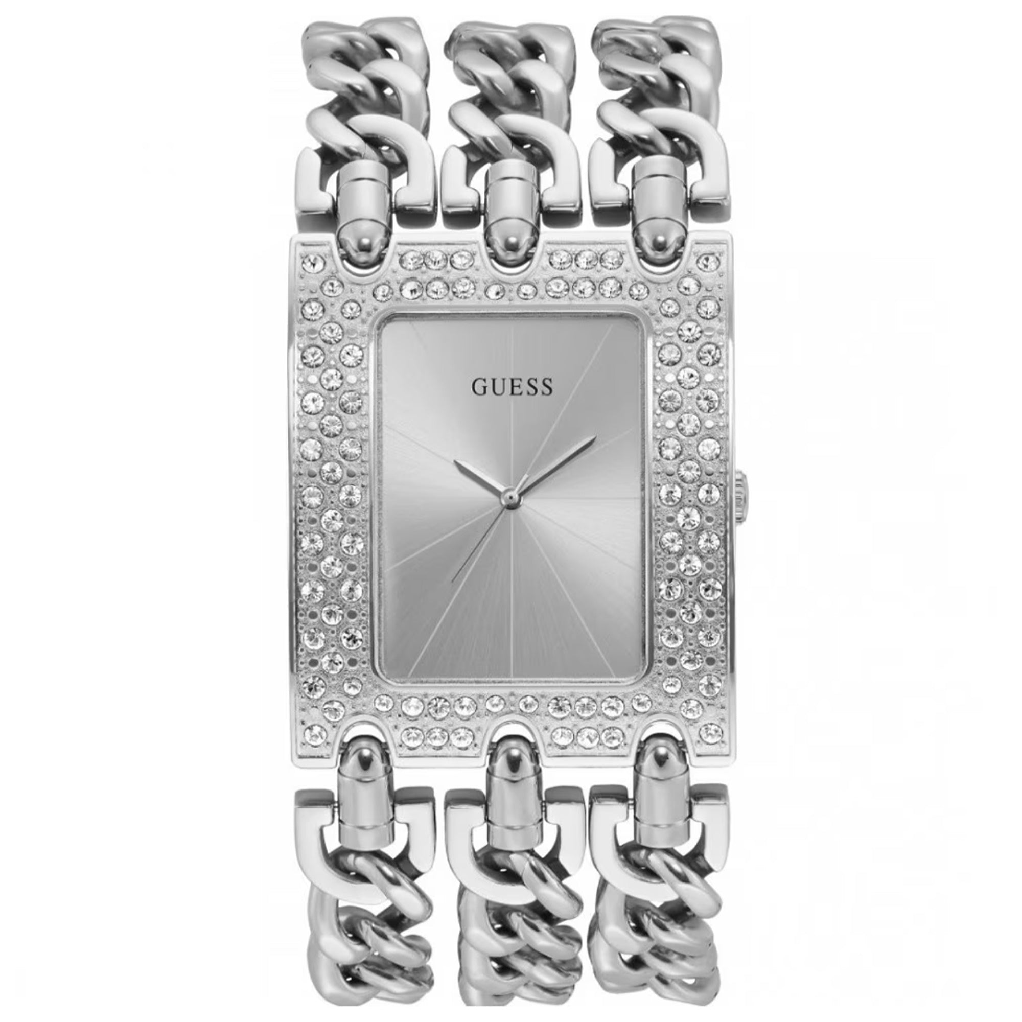 Guess Quartz Classic Silver Dial Women's Watch W1274L1