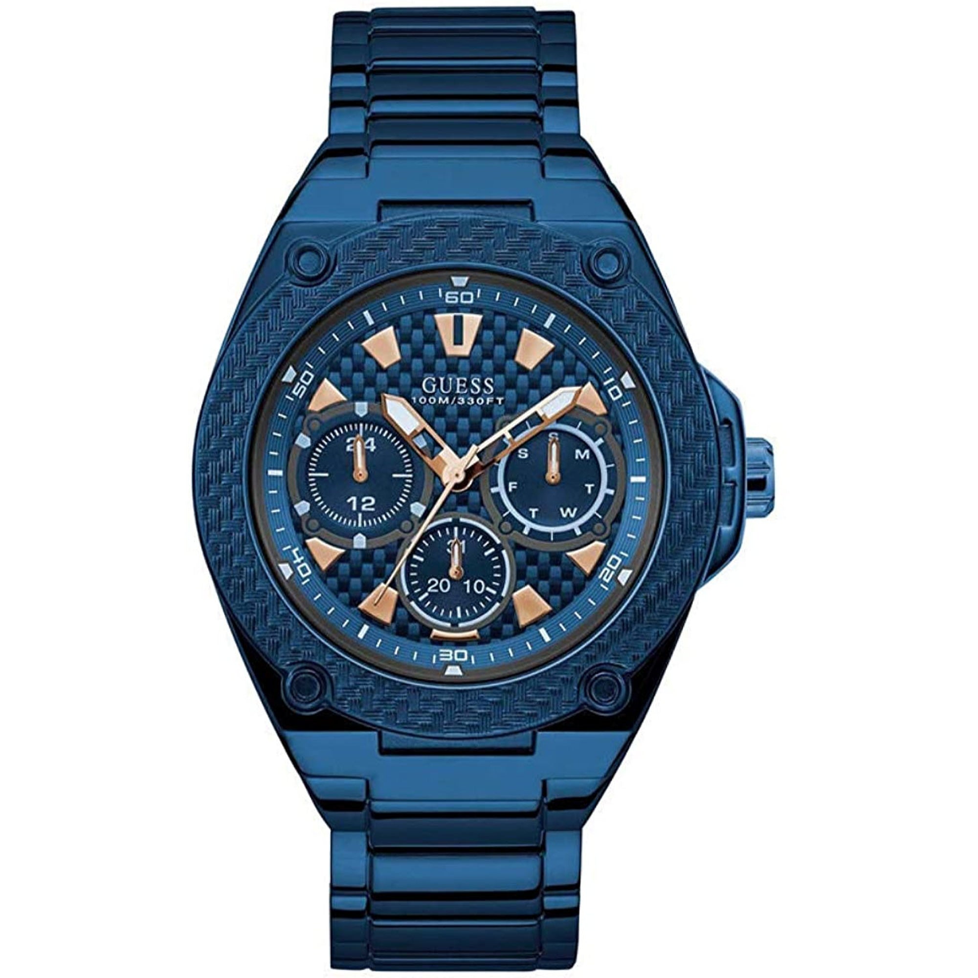 Guess Quartz Classic Blue Dial Men's Watch W1305G4