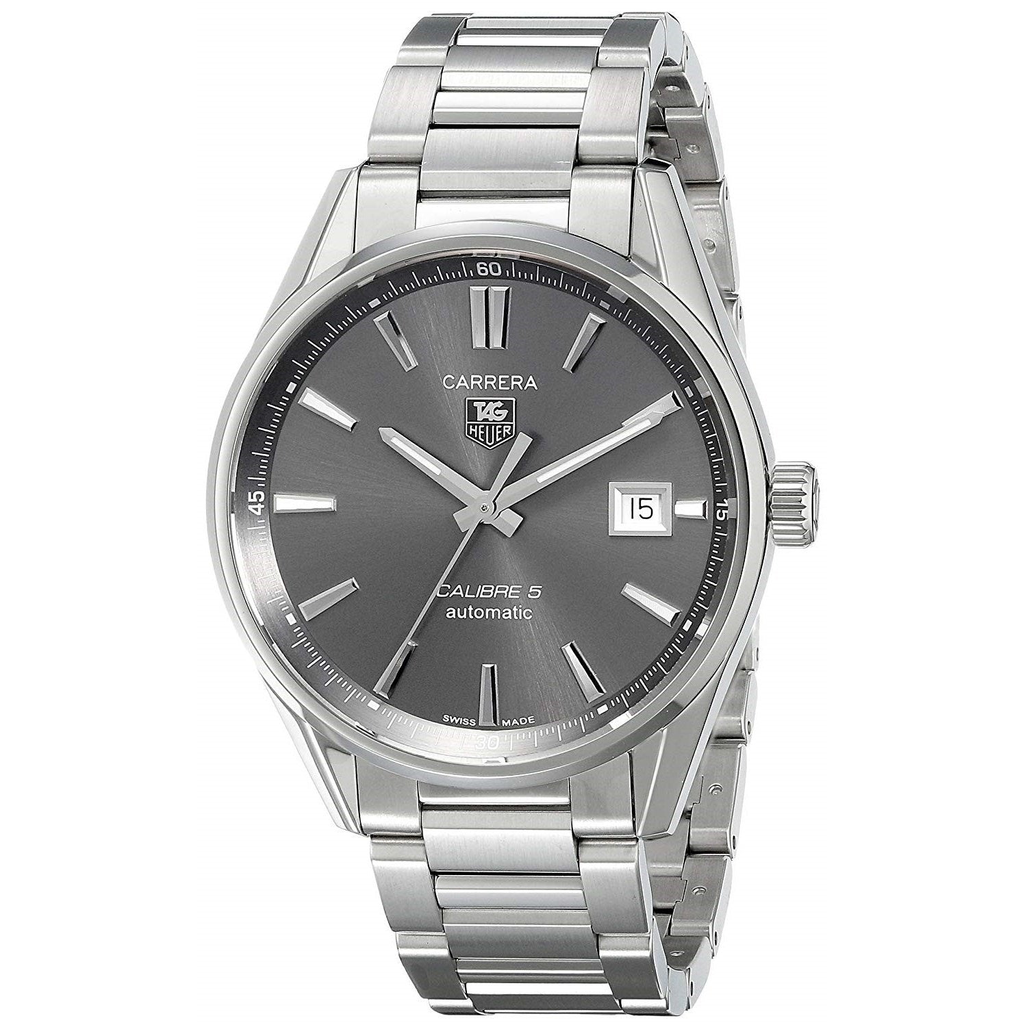 Tag Heuer Carrera Automatic Automatic Black Dial Men's Watch WAR211C.BA0782
