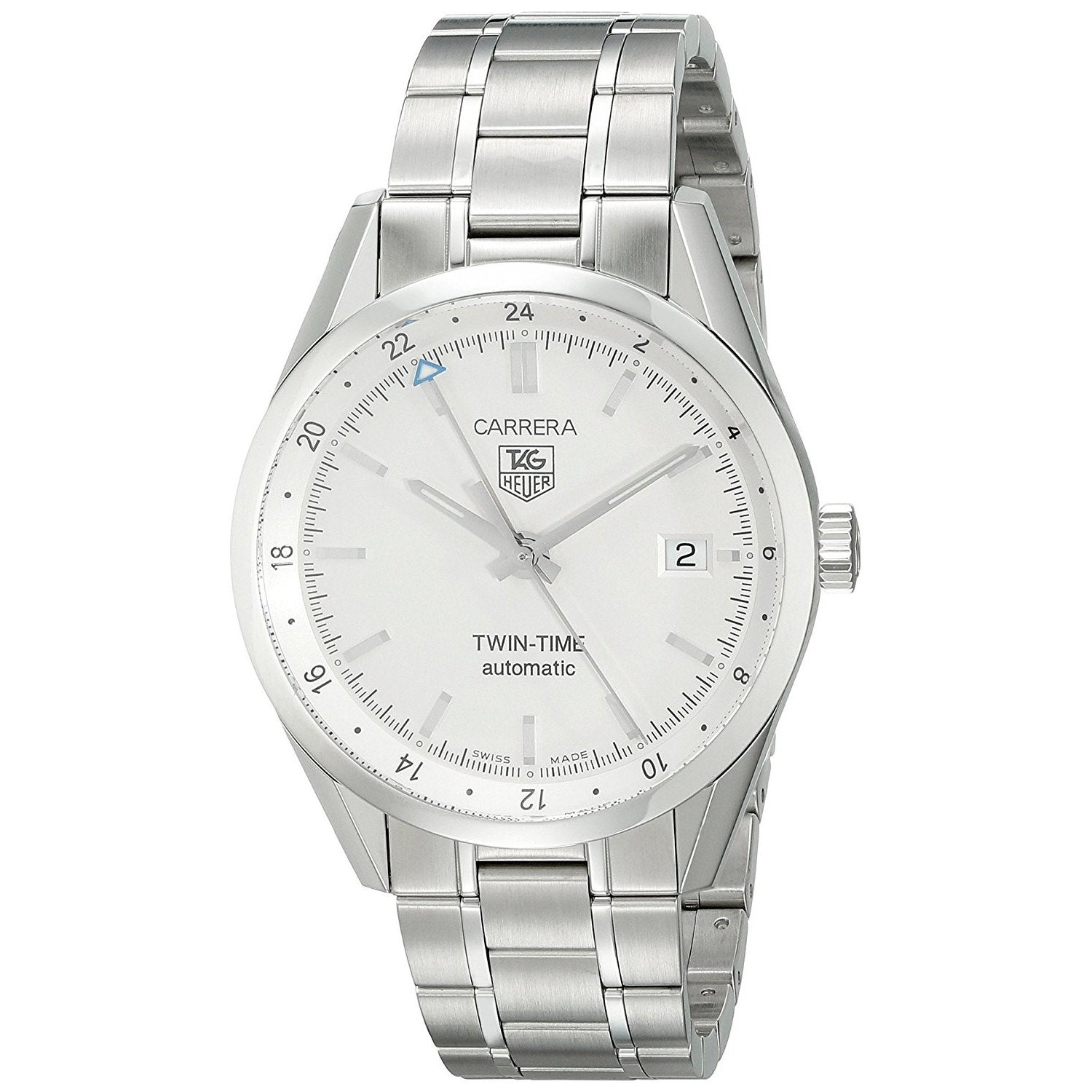 Tag Heuer Carrera Calibre 7 Automatic Automatic Silver Dial Men's Watch WV2116.BA0787