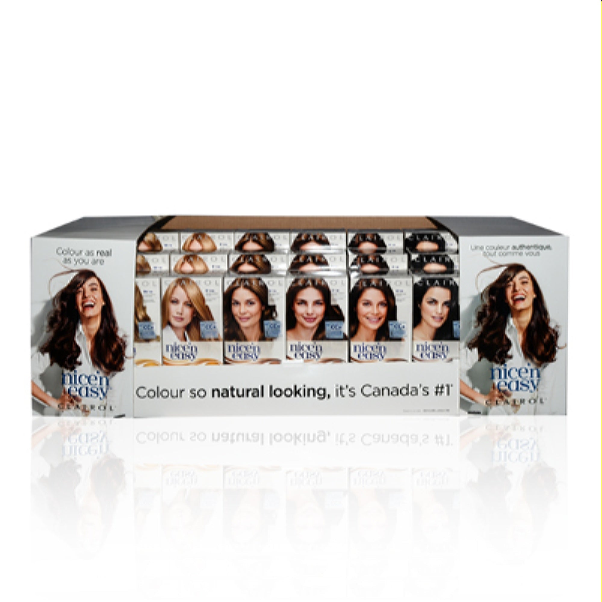 Clairol  Clairol 18 Pc Nice 'N Easy Display Base Jj16 18 Units 0066400029683