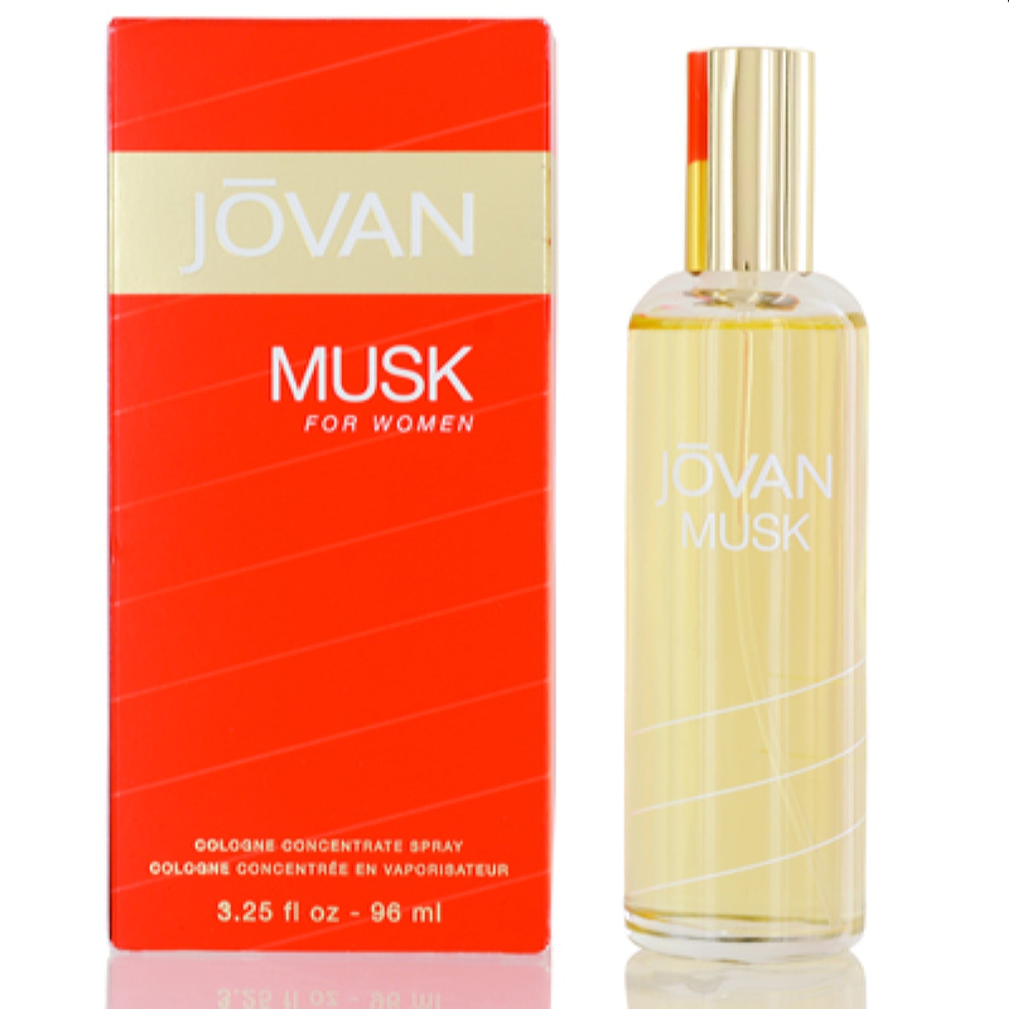 Jovan Women's Jovan Musk Jovan Cologne Concentrate Spray 3.25 Oz  035017008923