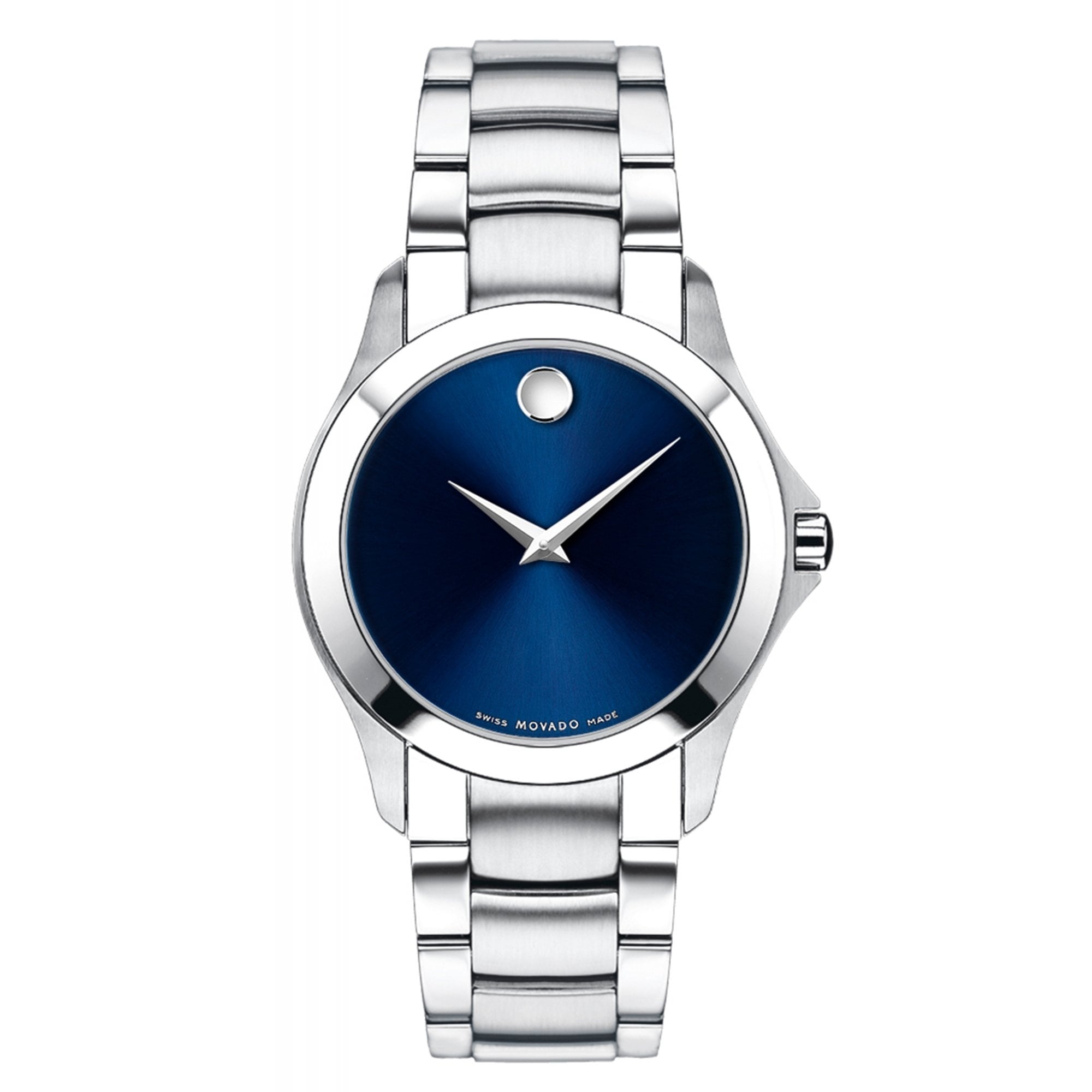 Movado Masino Quartz Blue Dial Men's Watch 0606332