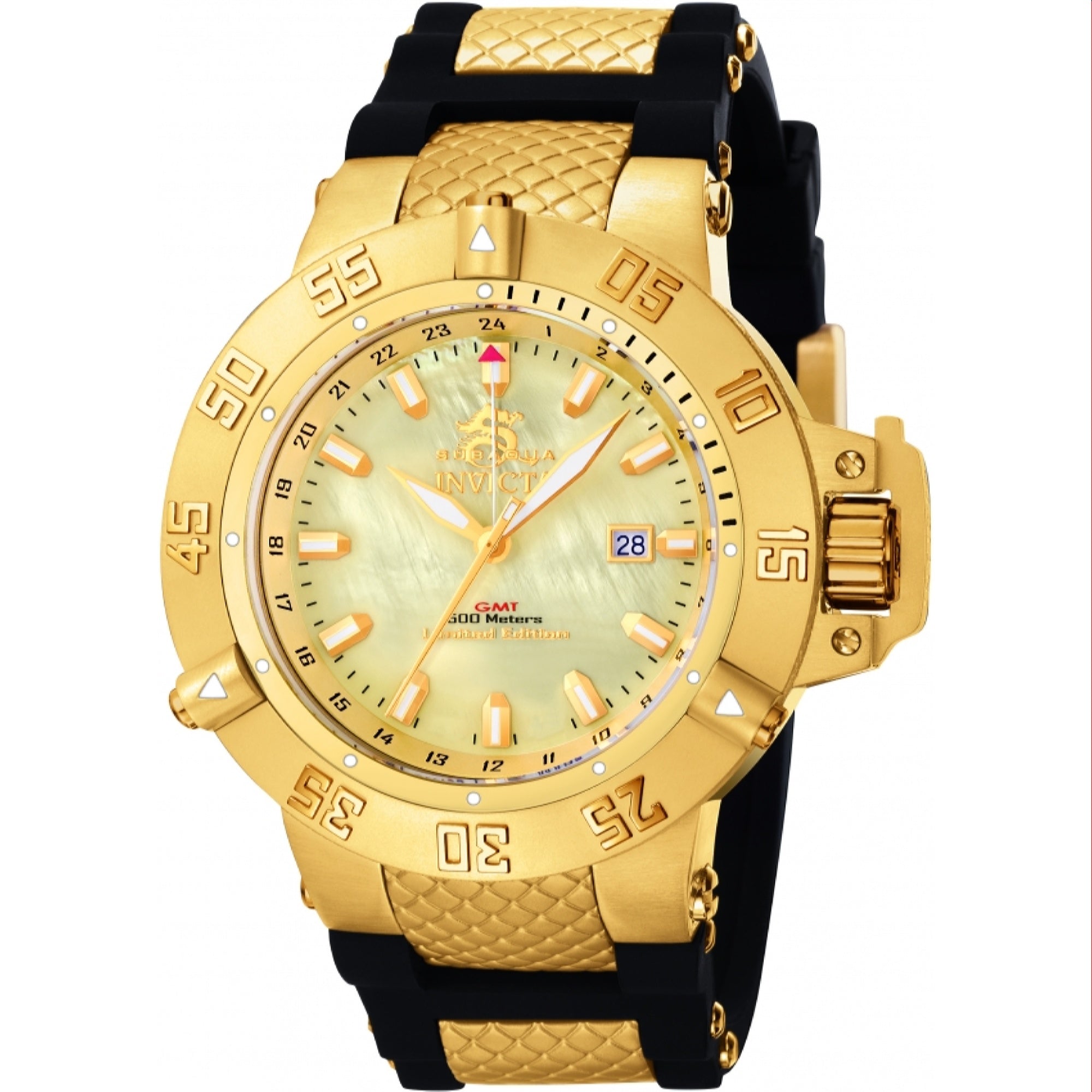 Invicta  Quartz Subaqua Mother of Pearl Dial Men's Watch 0738