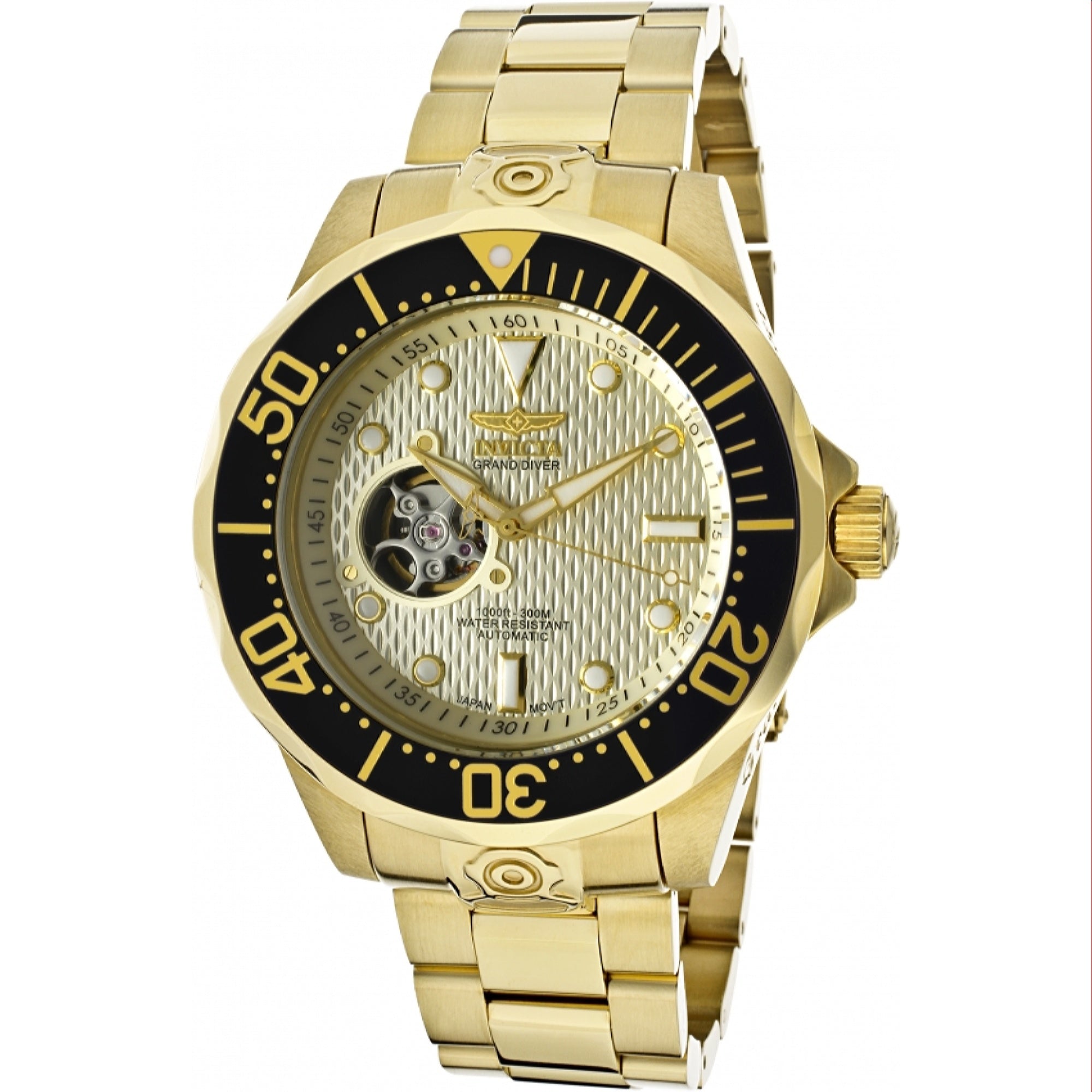 Invicta  Automatic Pro Diver Automatic Gold Dial Men's Watch 13710