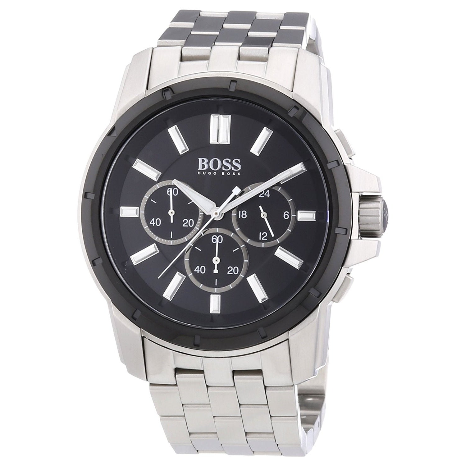 Hugo Boss Orange Quartz Multi-Function Black Dial Men's Watch 1512928