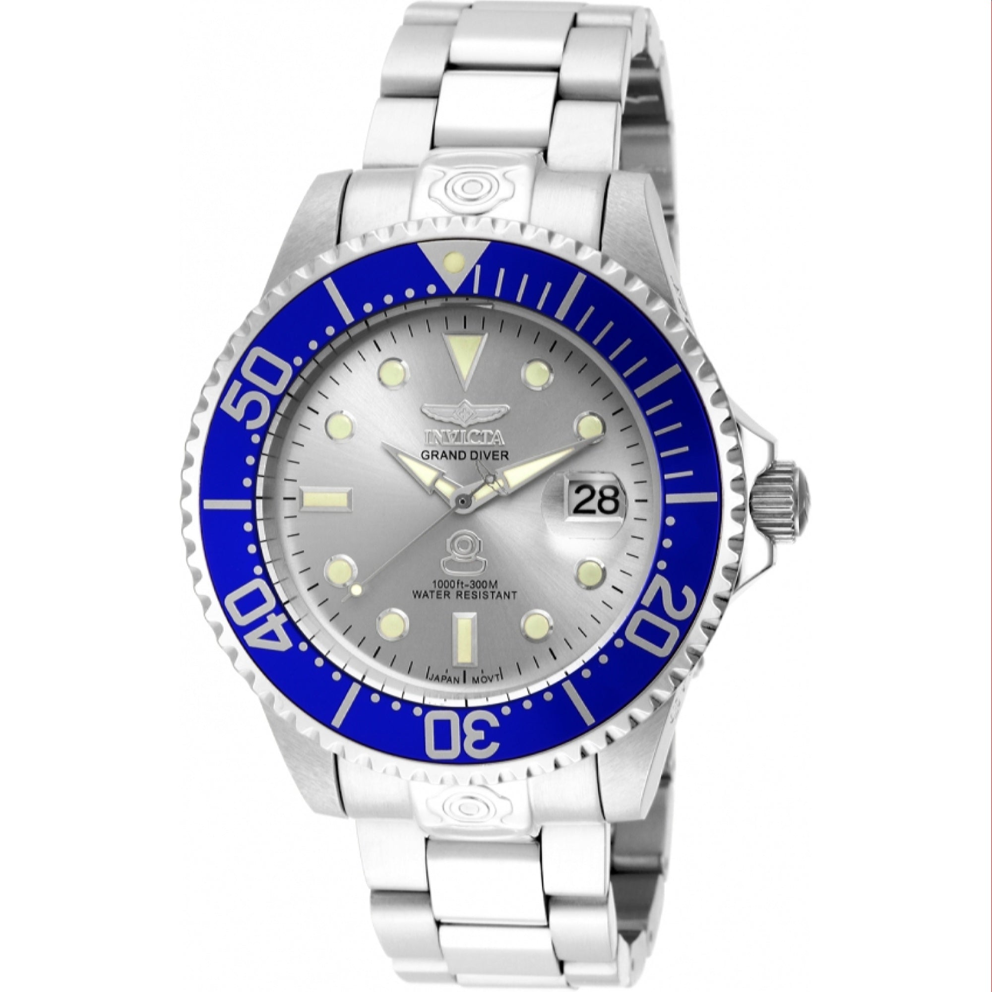 Invicta  Quartz Pro Diver Silver Dial Men's Watch 15843