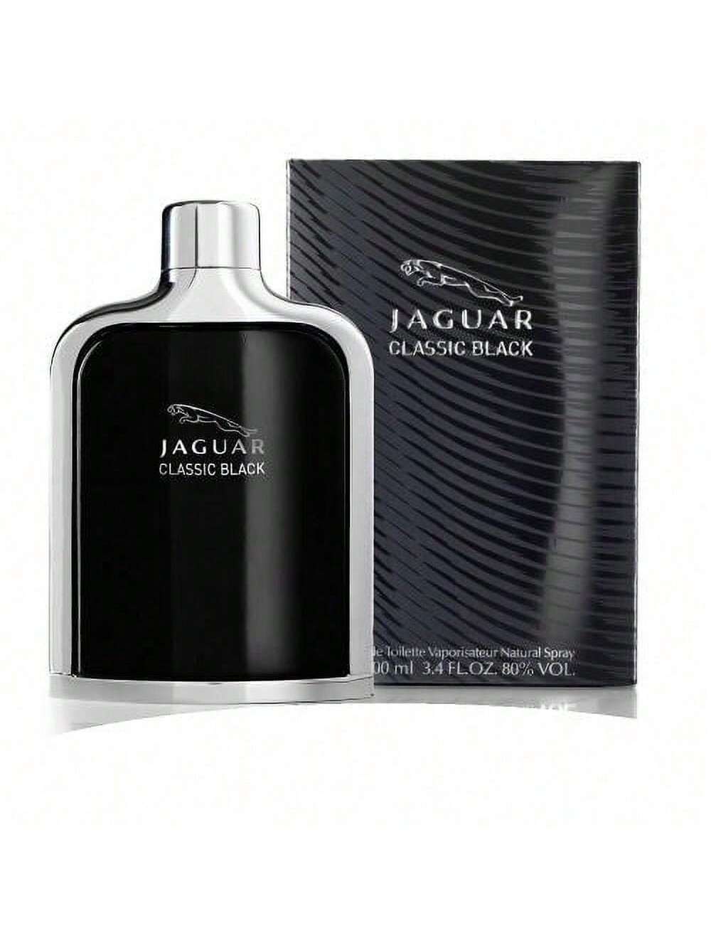 Jaguar Classic Black by Jaguar EDT Spray 3.4 Oz - Men 3562700373145