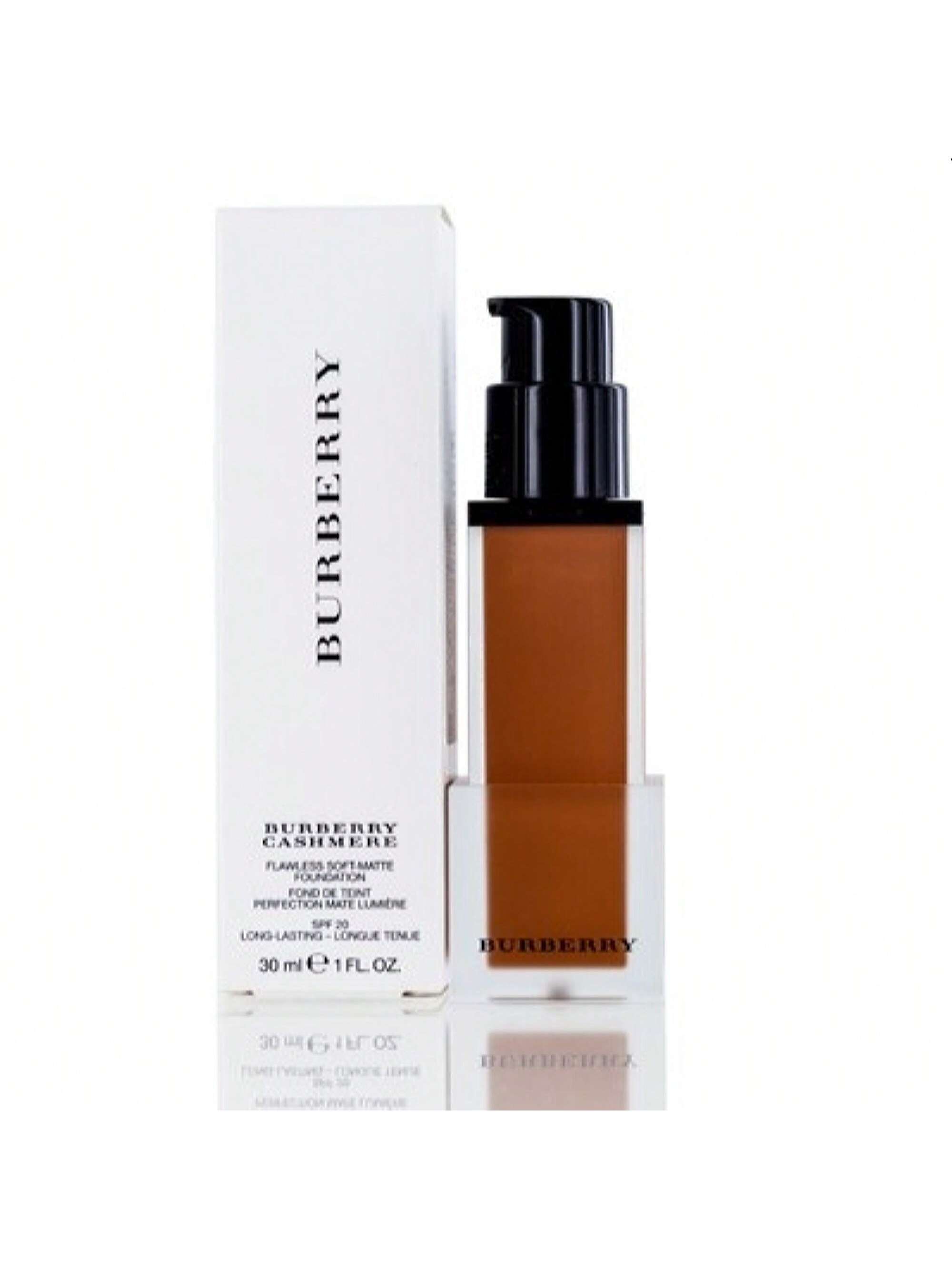Cashmere Flawless Soft Matte Foundation Mocha by Burberry 1 Oz *Tester 5045458557947