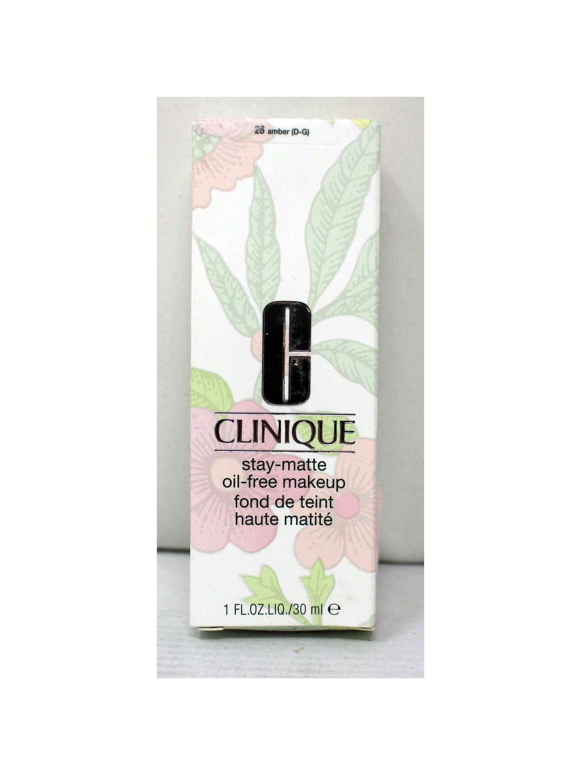 Stay Matte Oil Free Makeup 26 Amber (D-G) by Clinique 1 Oz 020714552657