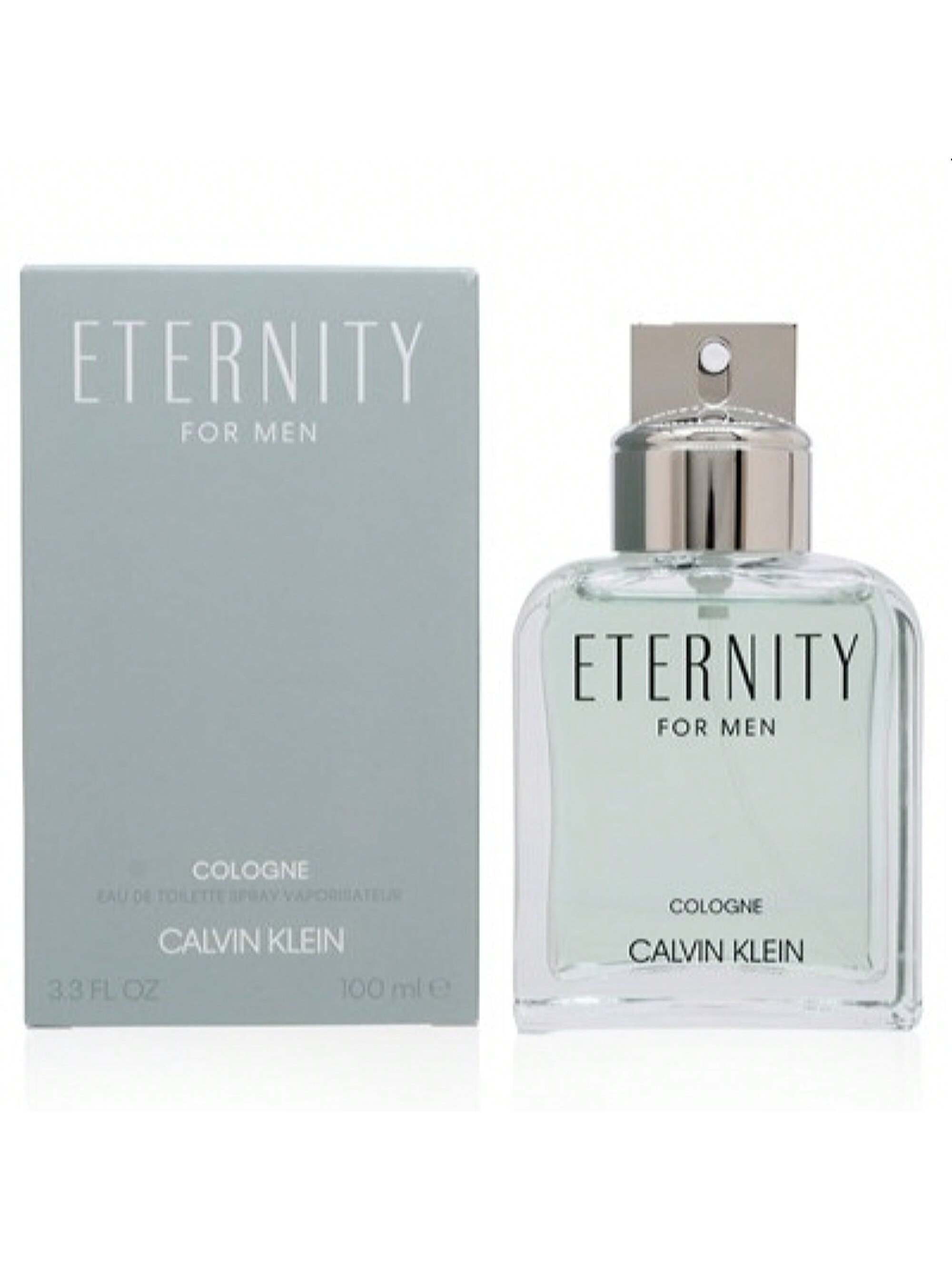 Eternity Cologne by Calvin Klein EDT Spray 3.4 Oz - Men 3614228834896