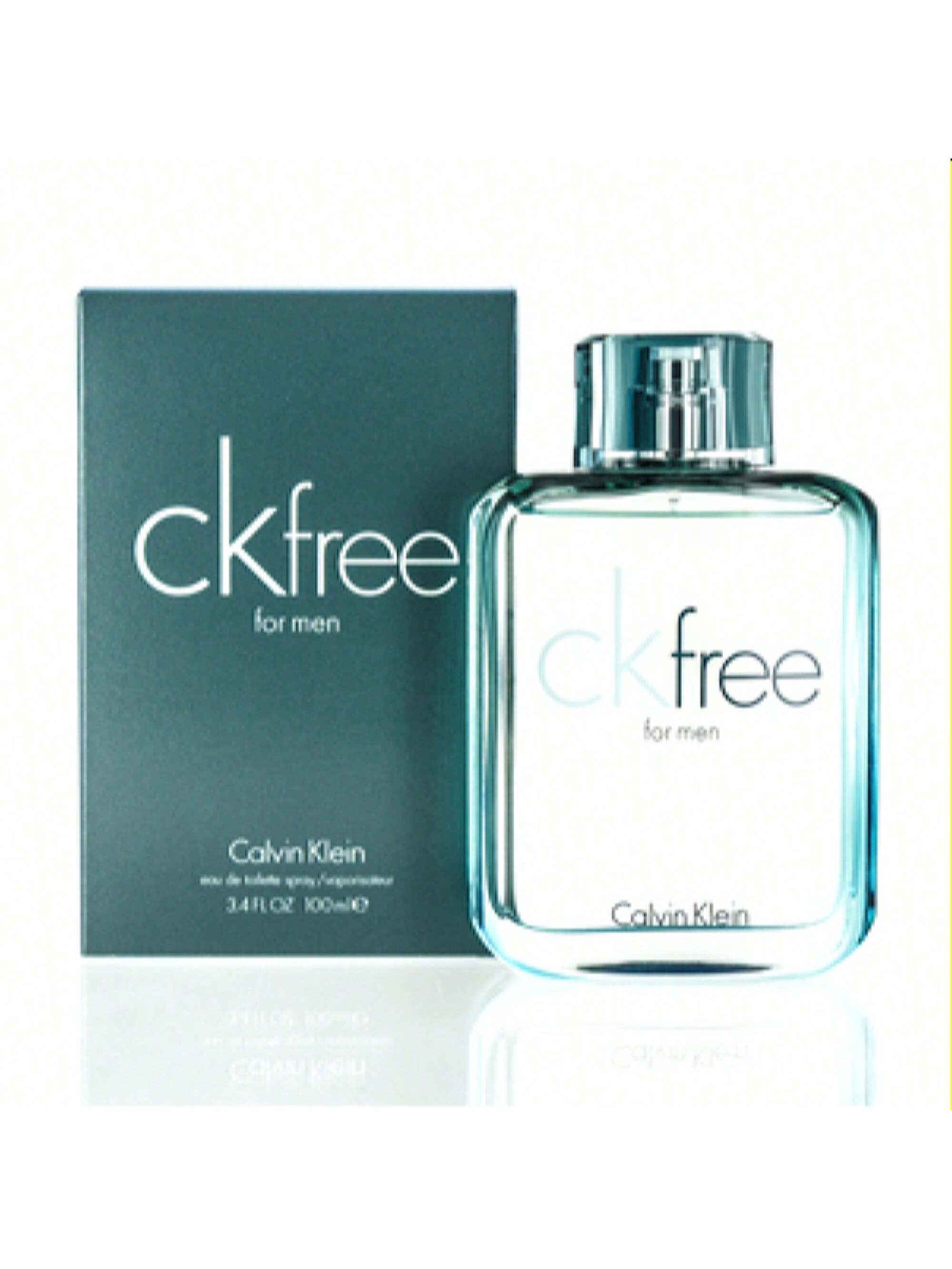 Ck Free by Calvin Klein EDT Spray 3.4 Oz - Men 3616302015580