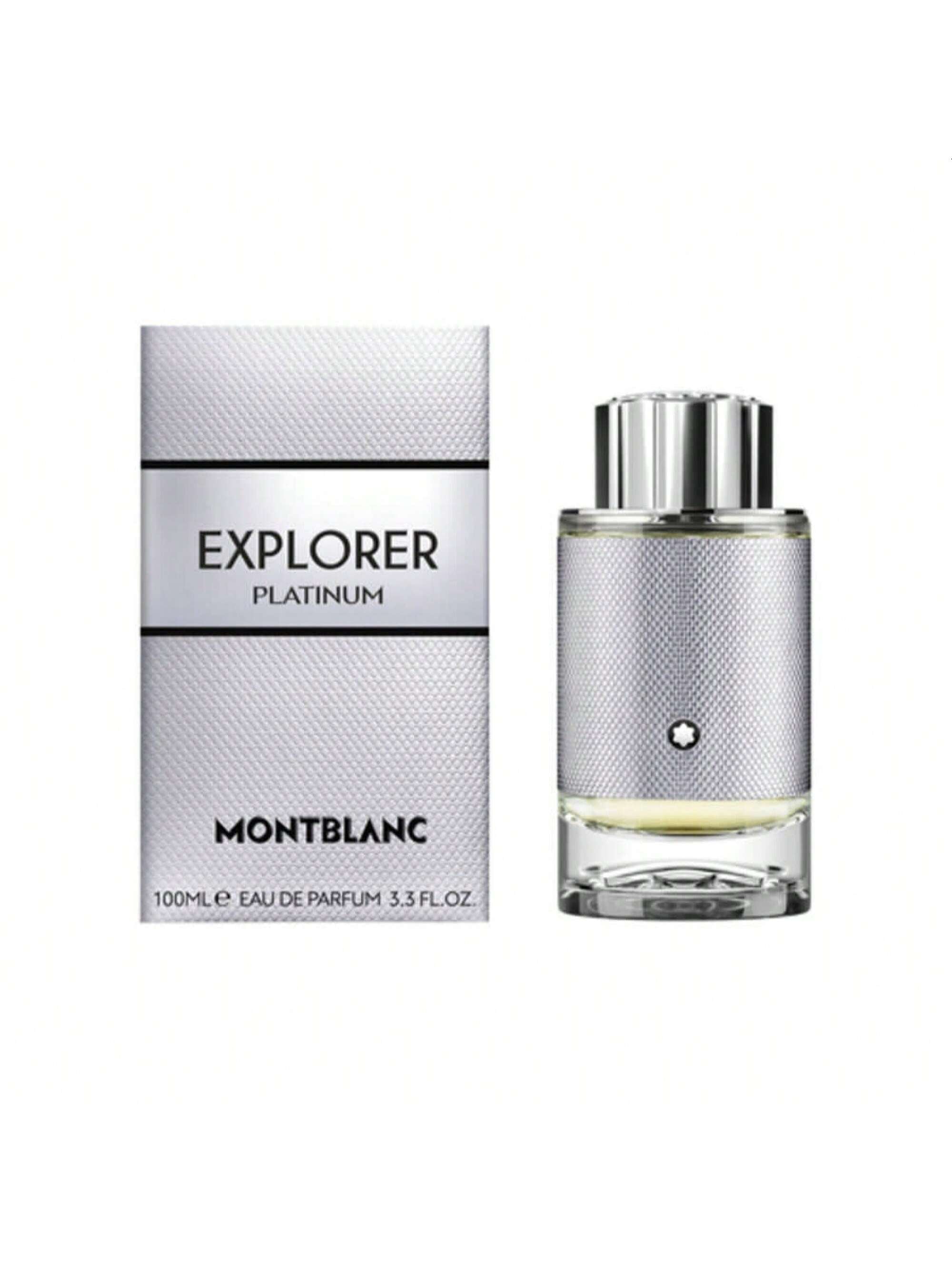 Explorer Platinum by Mont Blanc EDP Spray 3.3 Oz - Men 3386460135818