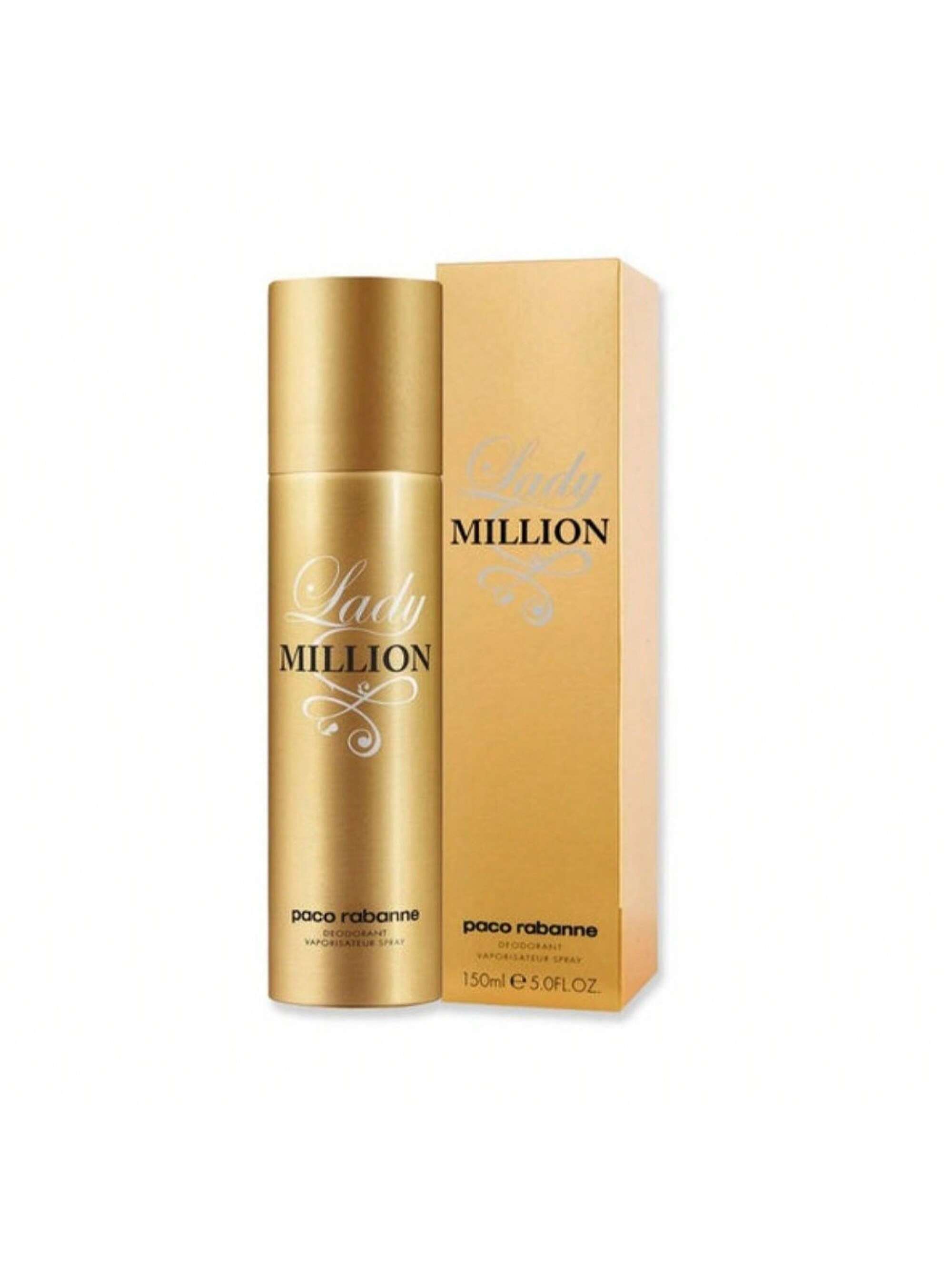 Lady Million by Paco Rabanne Deodorant Spray 5.1 Oz - Women 3349668589999