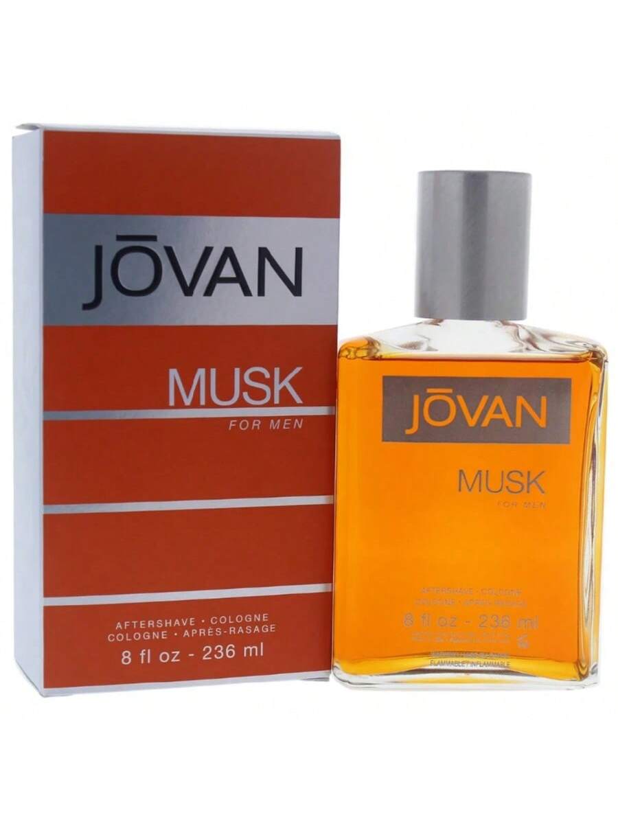 Jovan Musk Men by Jovan Cologne/After Shave Splash 8.0 Oz - Men 035017009104