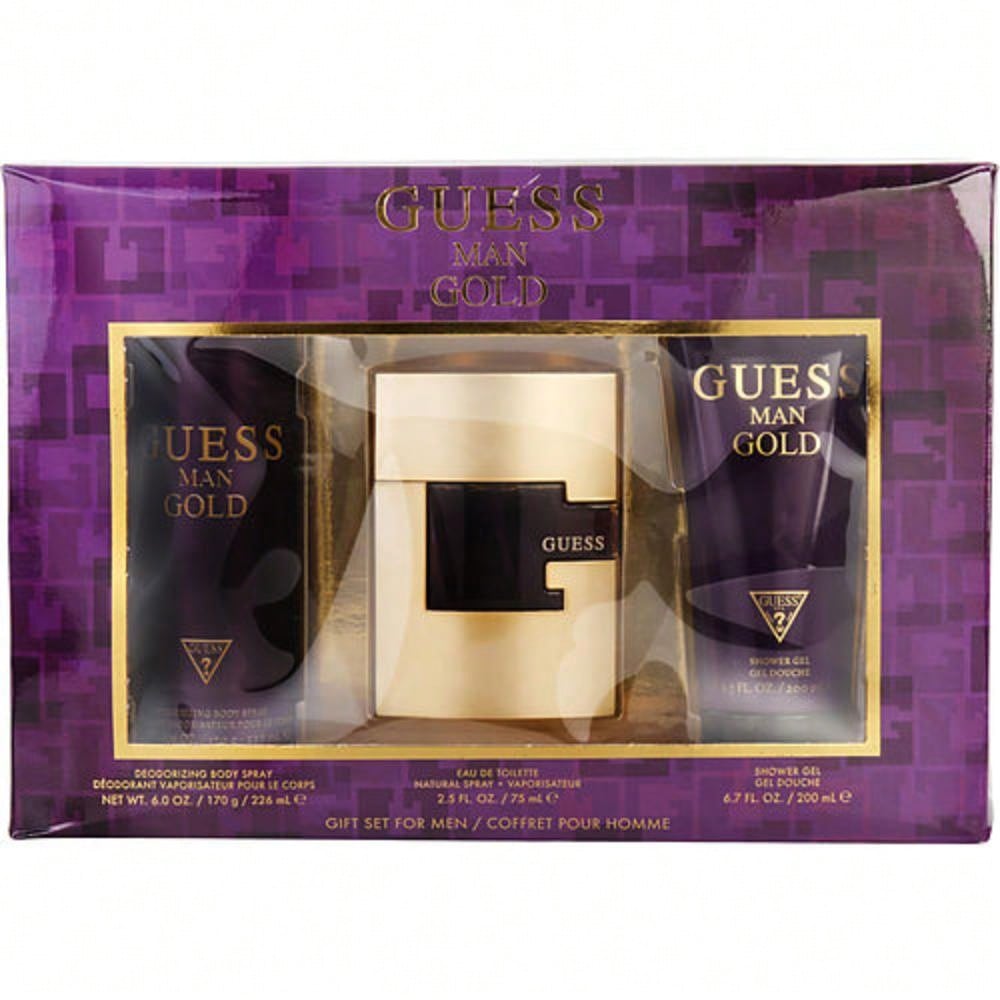 Guess Gold by Guess Gift Set - Men 085715329875