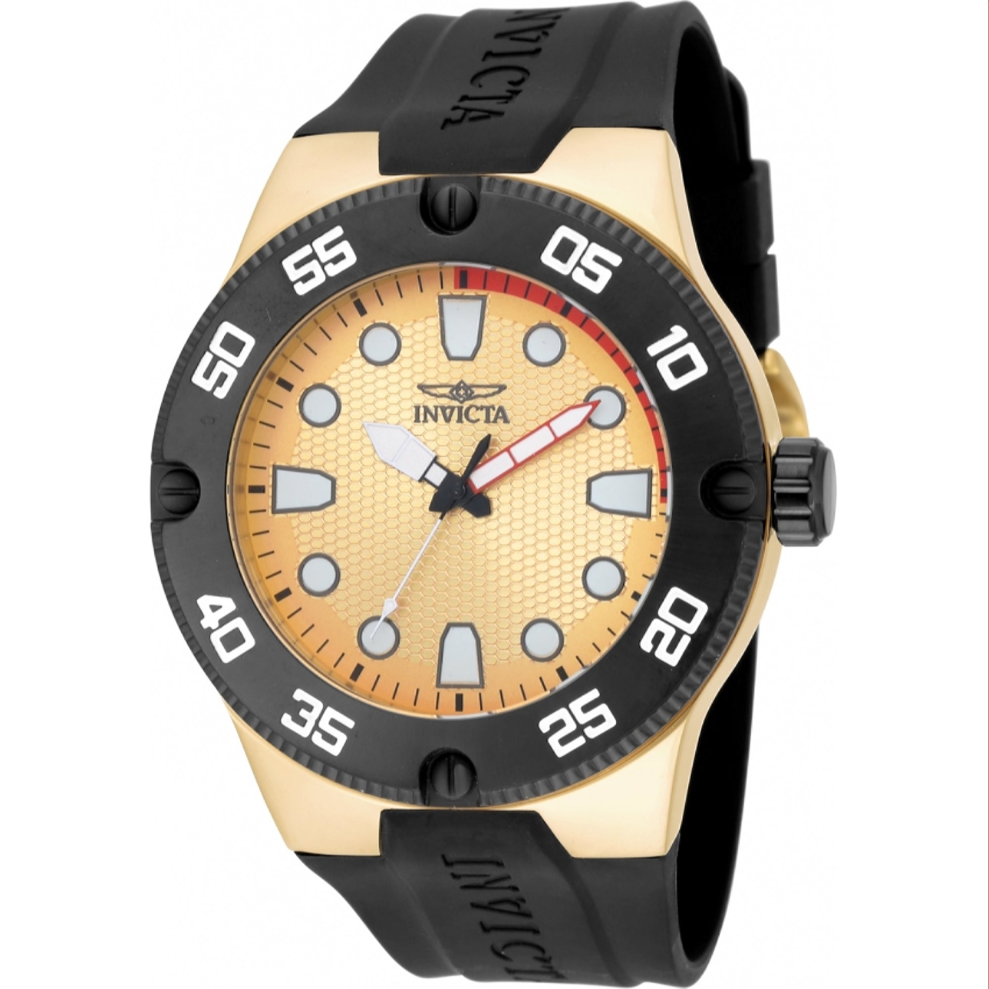 Invicta Pro Diver Quartz Gold-Tone Dial Men's Watch 18024