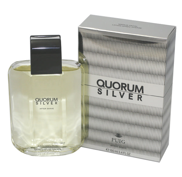 Quorum Silver by Puig After Shave 3.4 Oz - Men 8411061590829